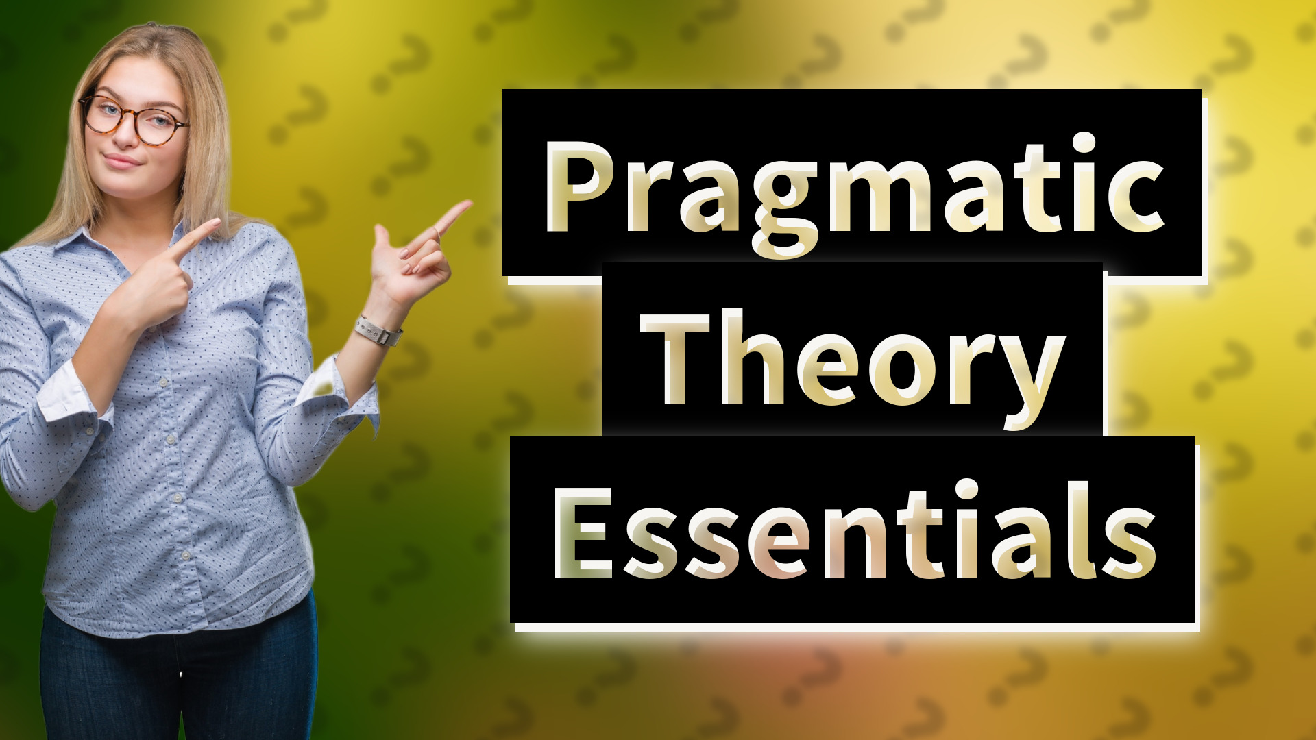 Pragmatic Theory Essentials