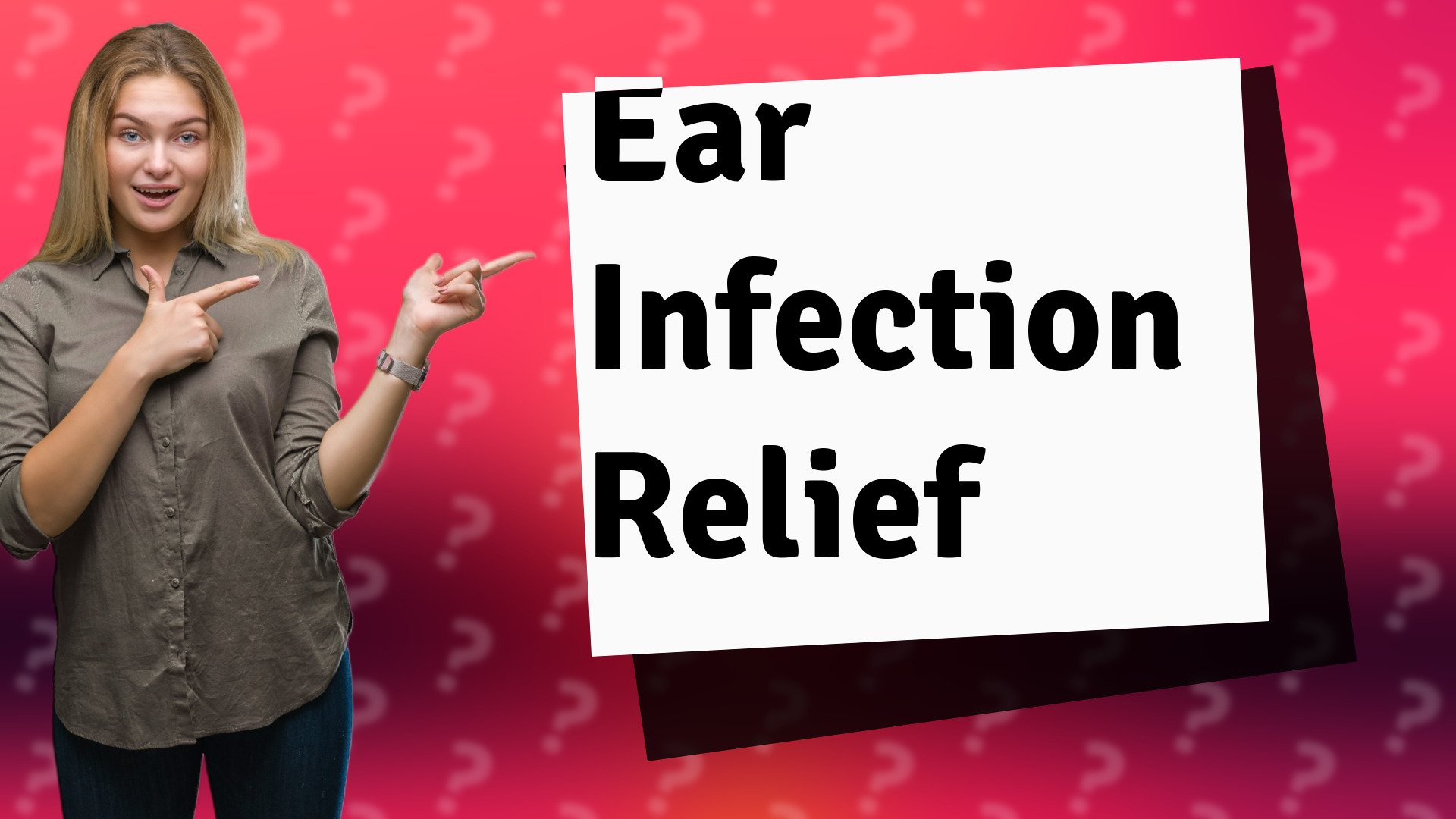 Ear Infection Relief