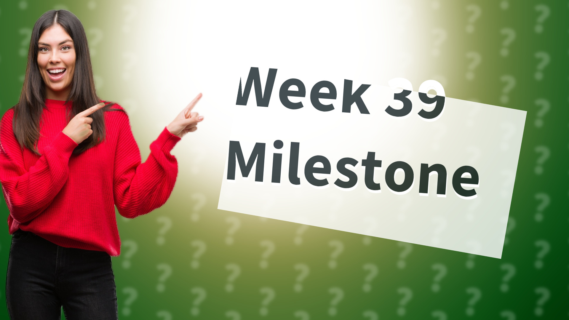 Week 39 Milestone