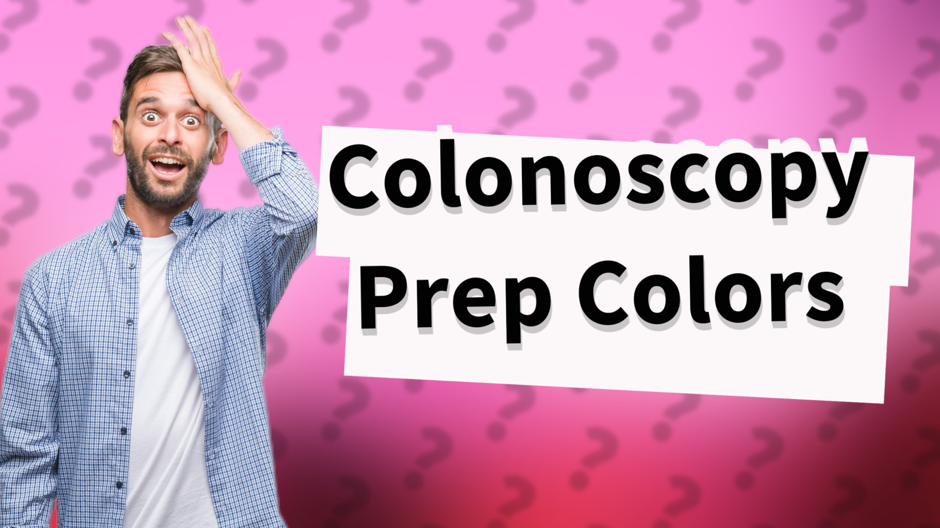 Colonoscopy Prep Colors