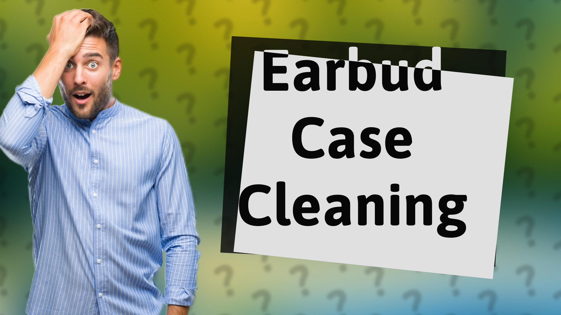 Earbud Case Cleaning