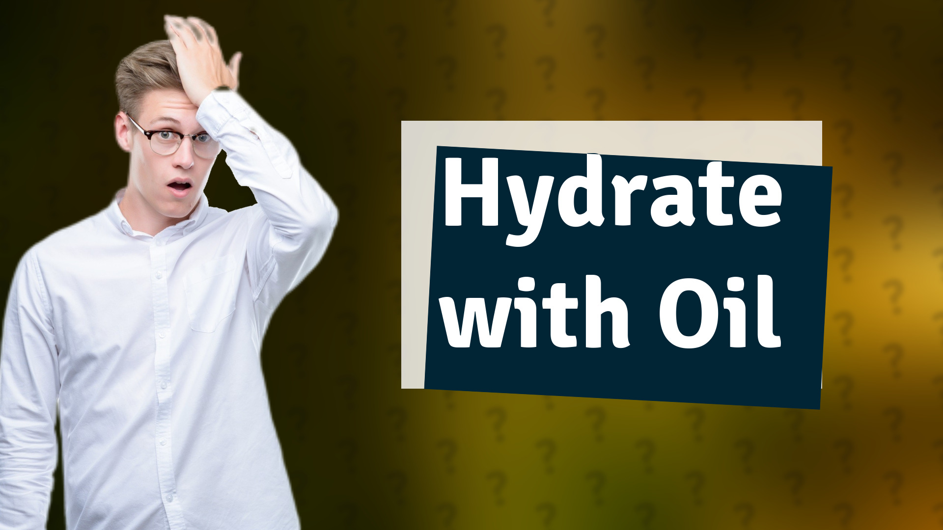 Hydrate with Oil
