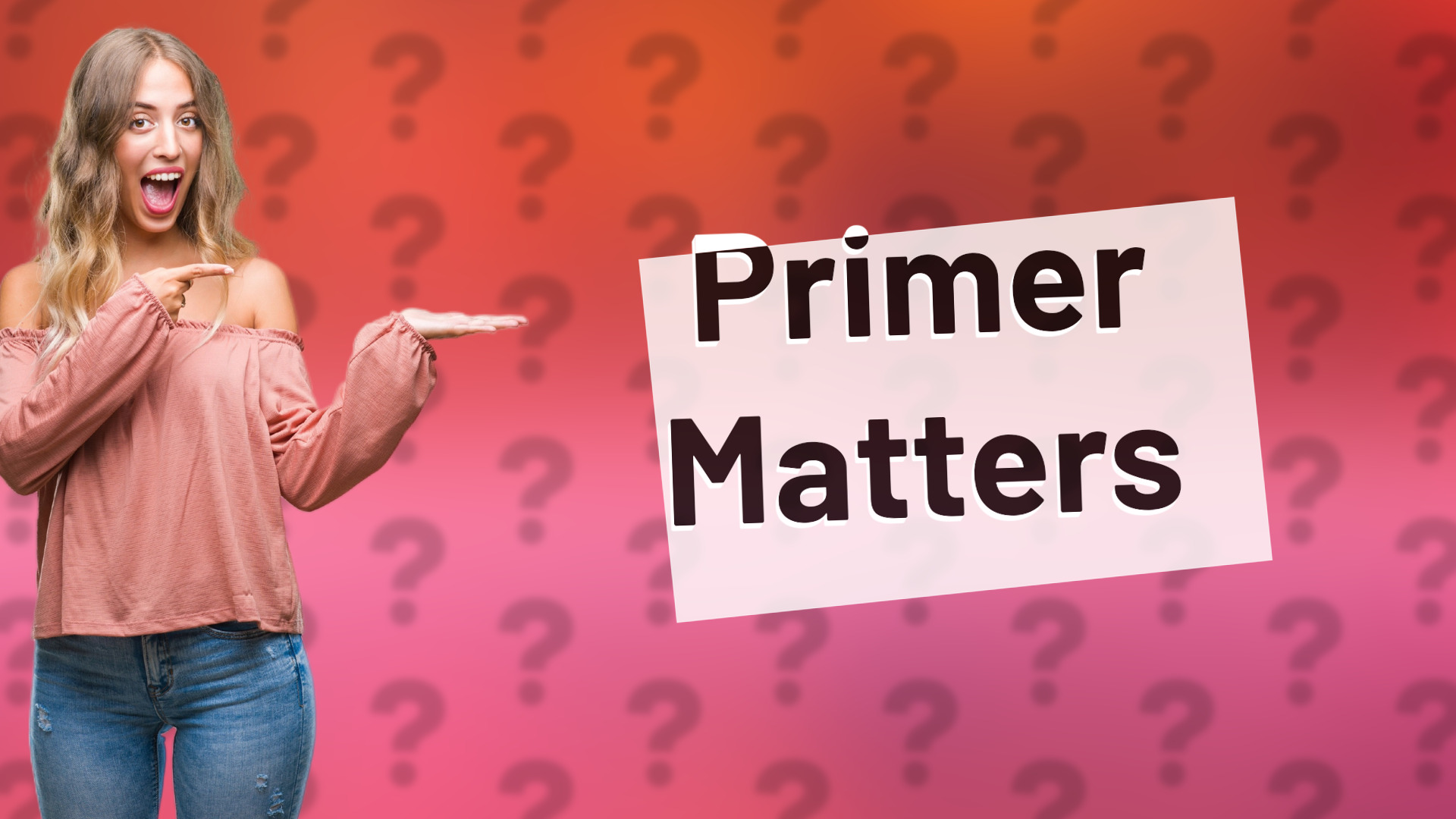 Primer Matters