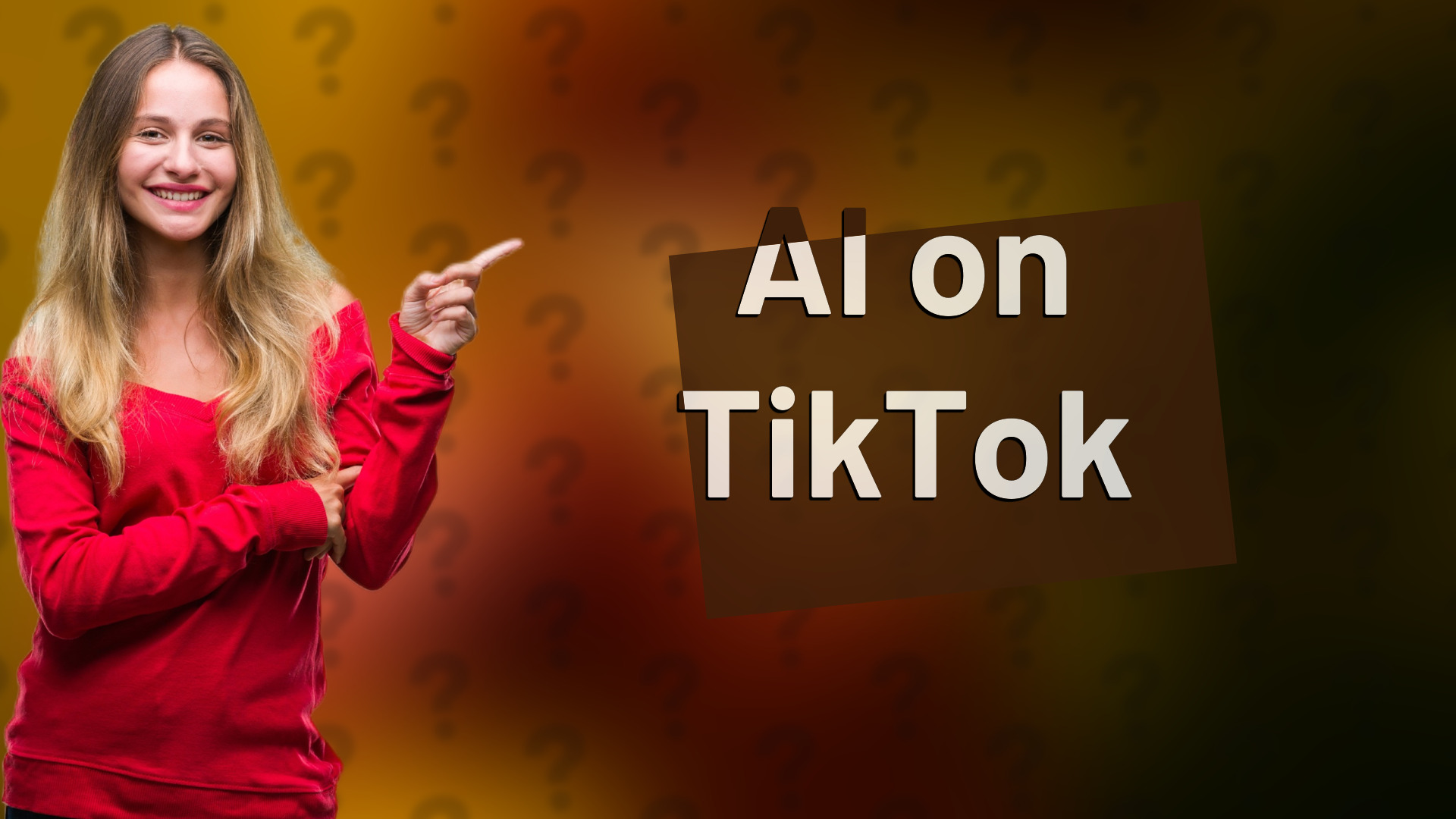 AI on TikTok