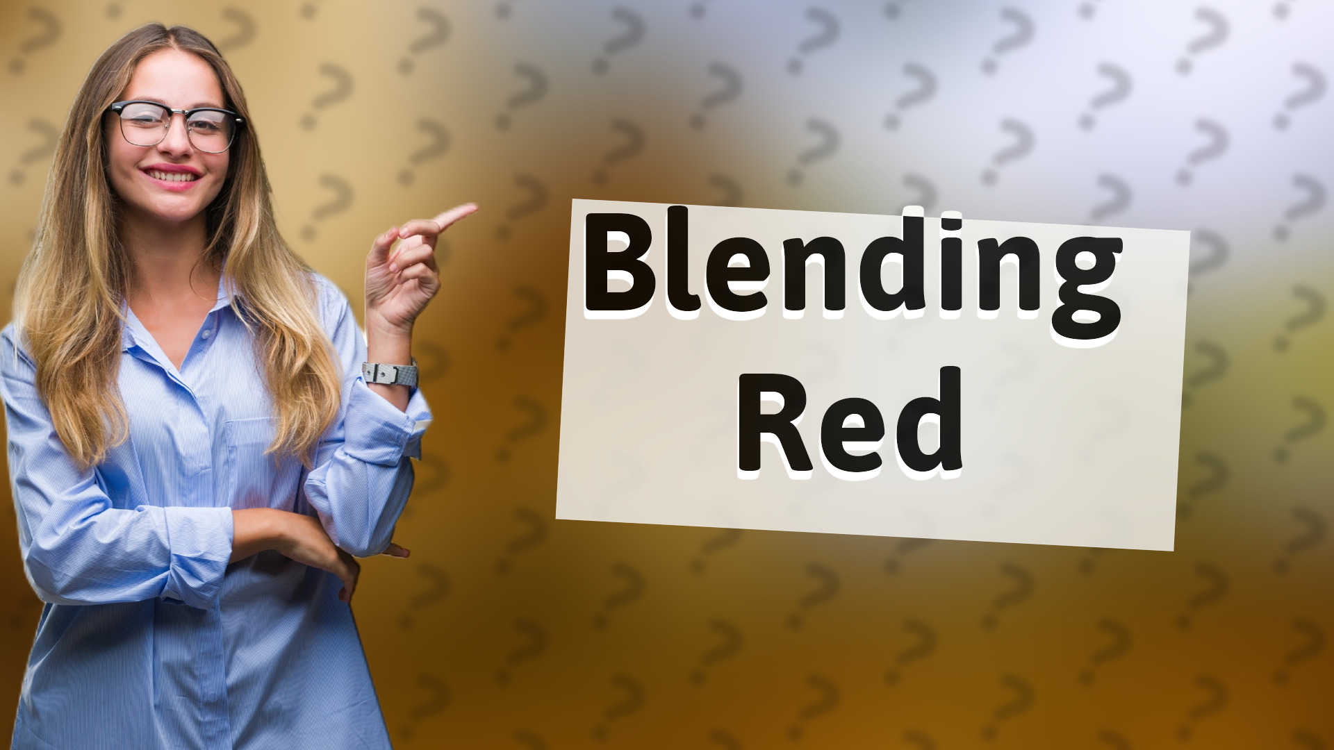 Blending Red
