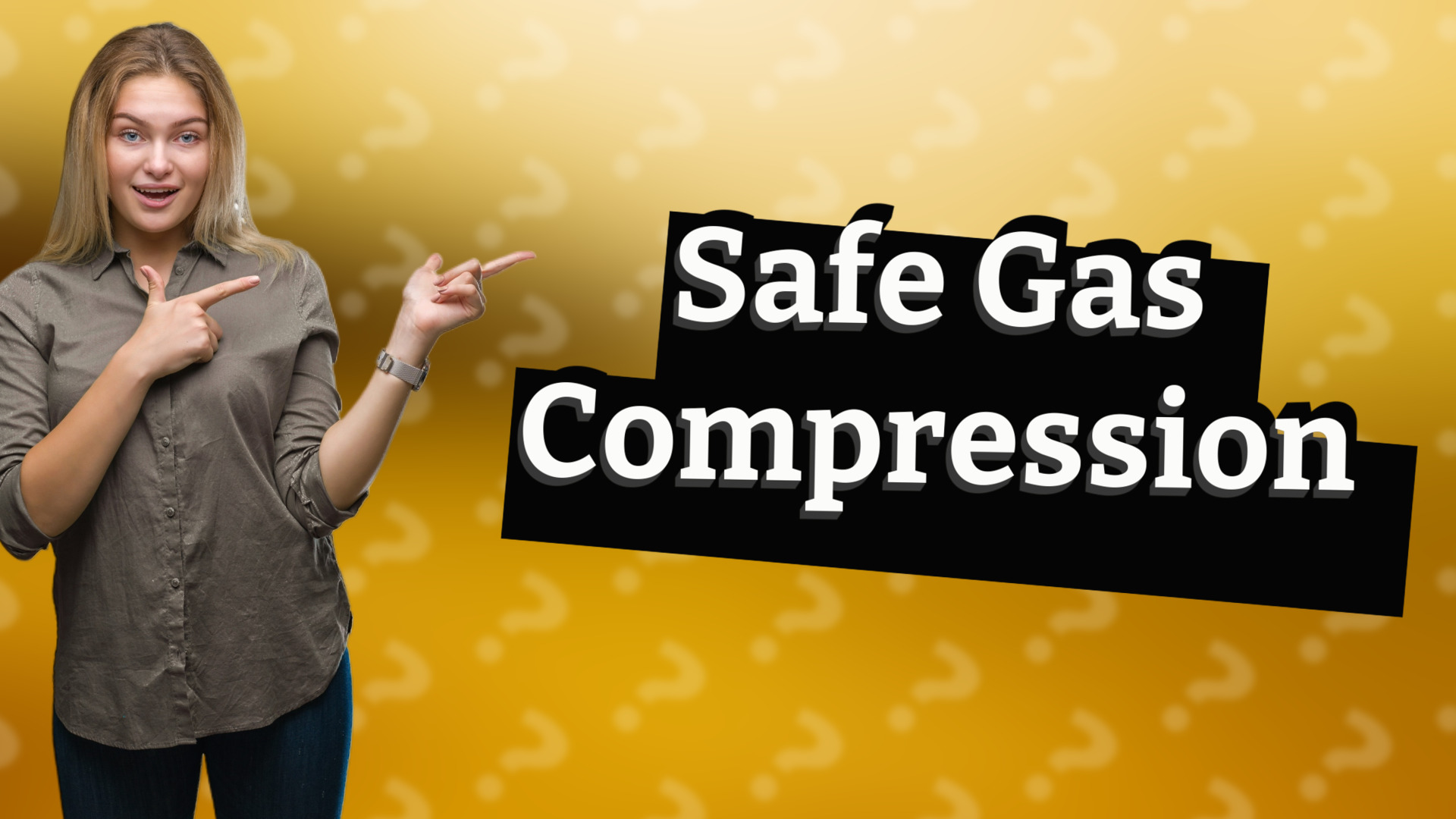 Safe Gas Compression