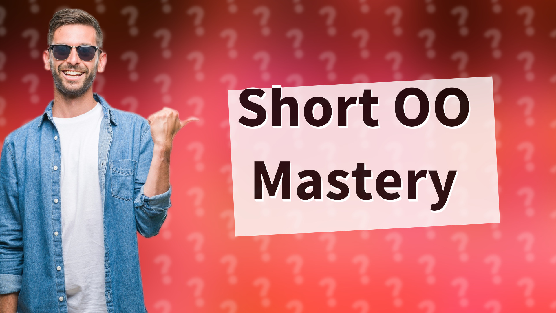 Short OO Mastery