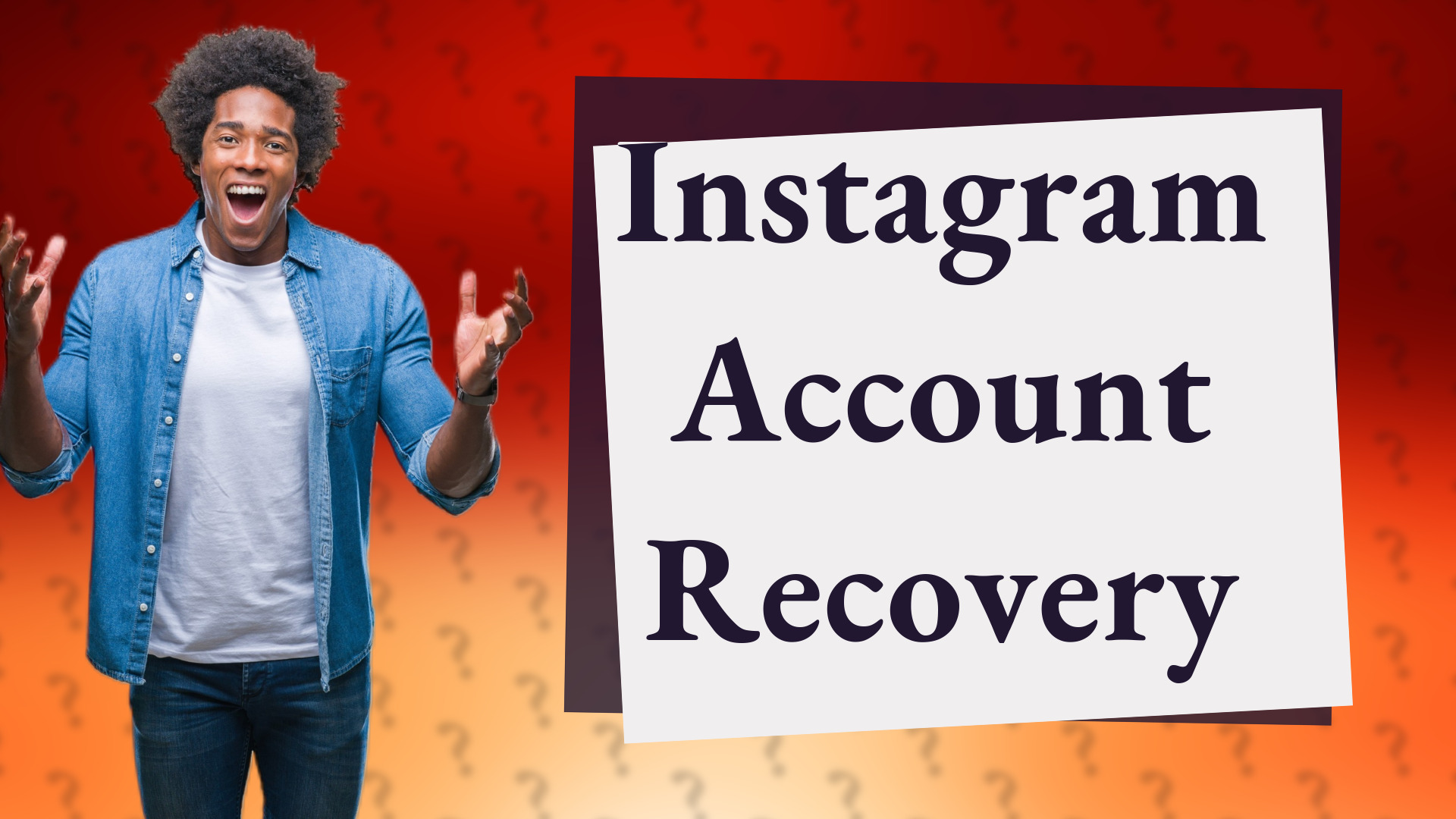 Instagram Account Recovery