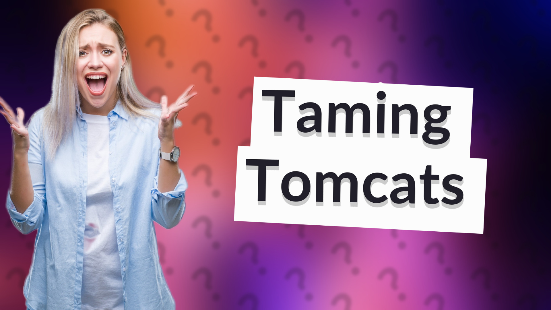 Taming Tomcats