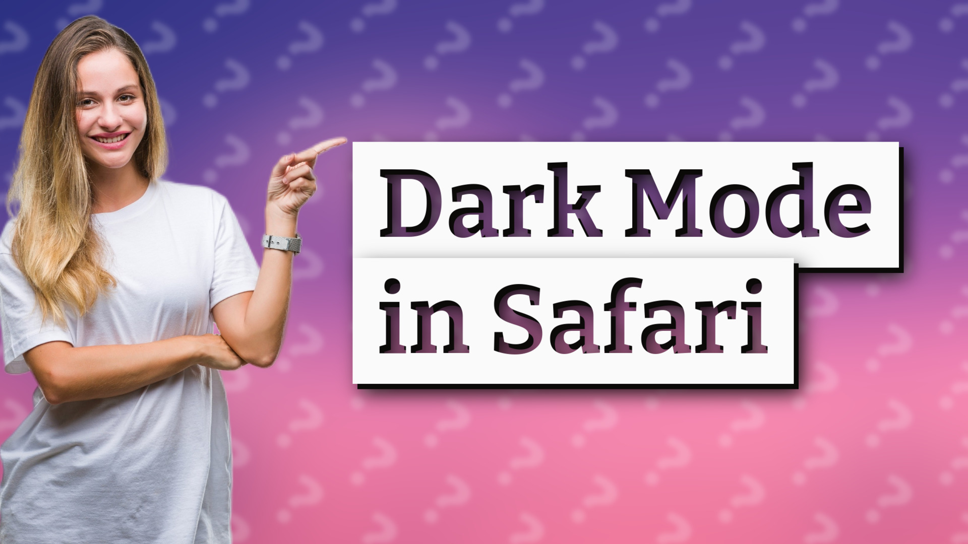 Dark Mode in Safari
