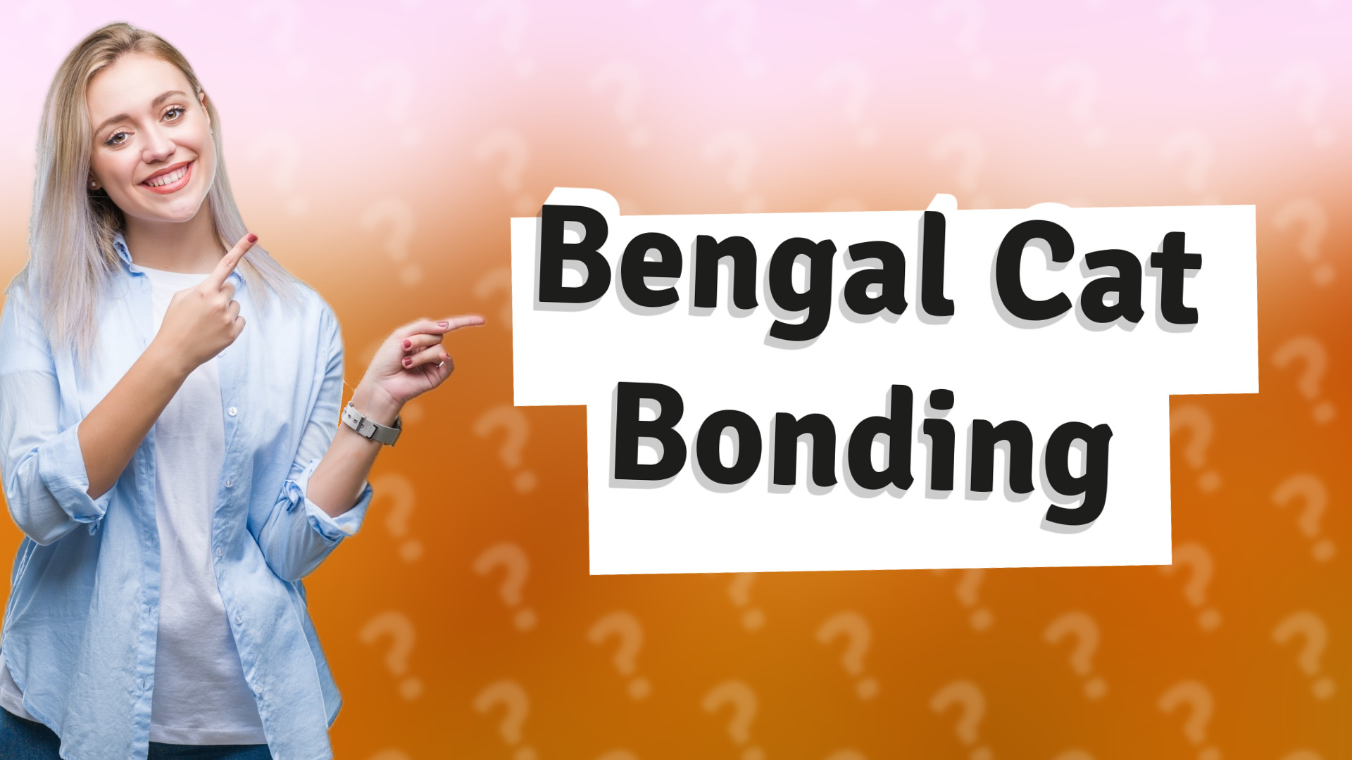 Bengal Cat Bonding
