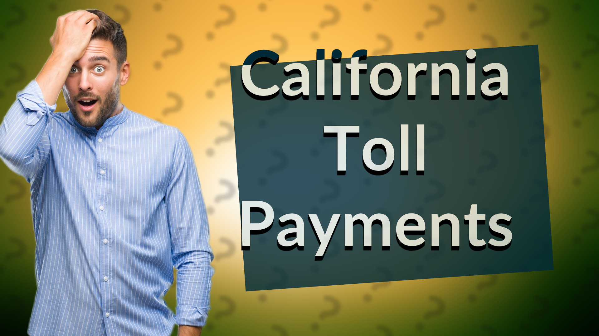 California Toll Payments