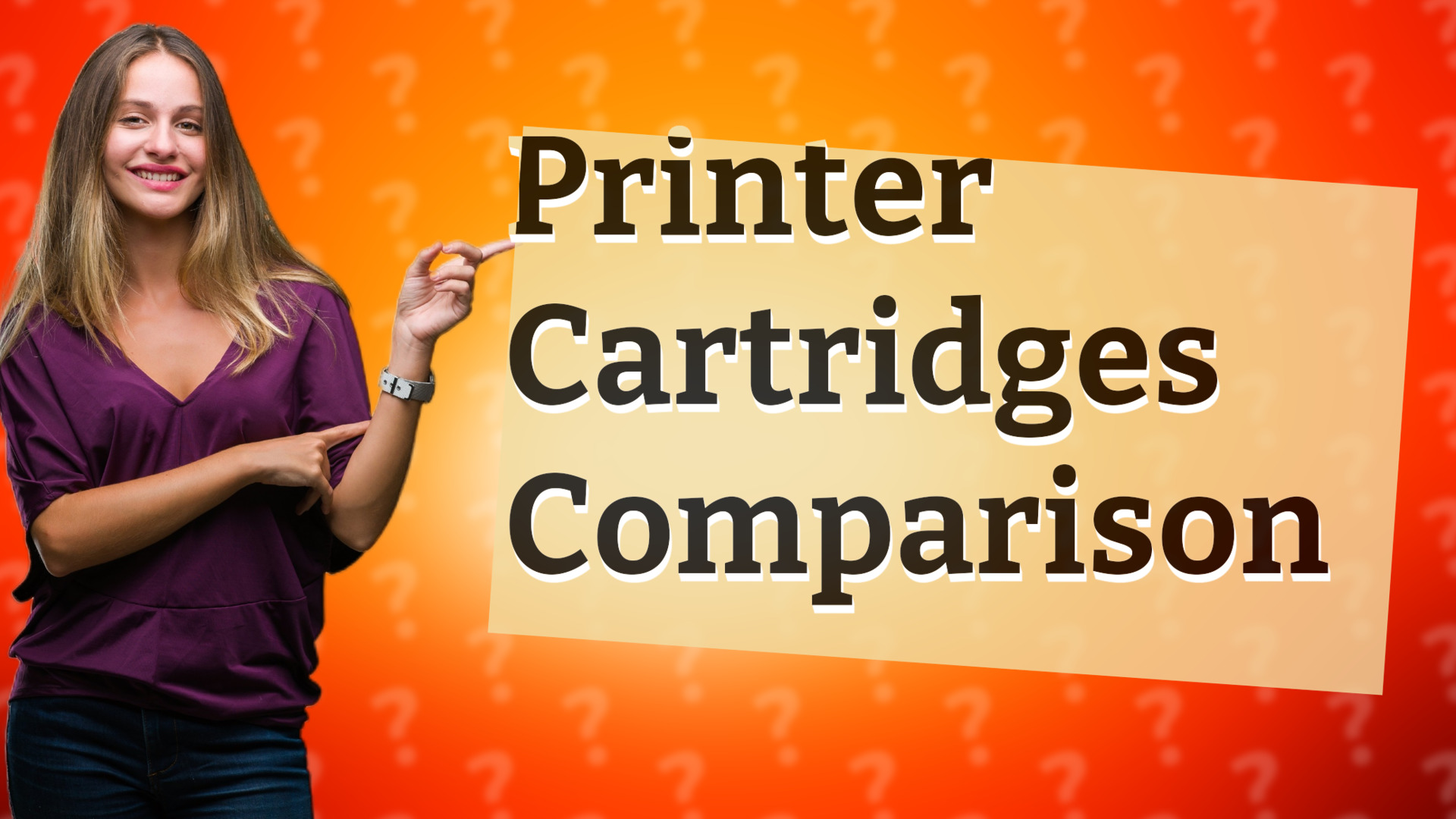 Printer Cartridges Comparison