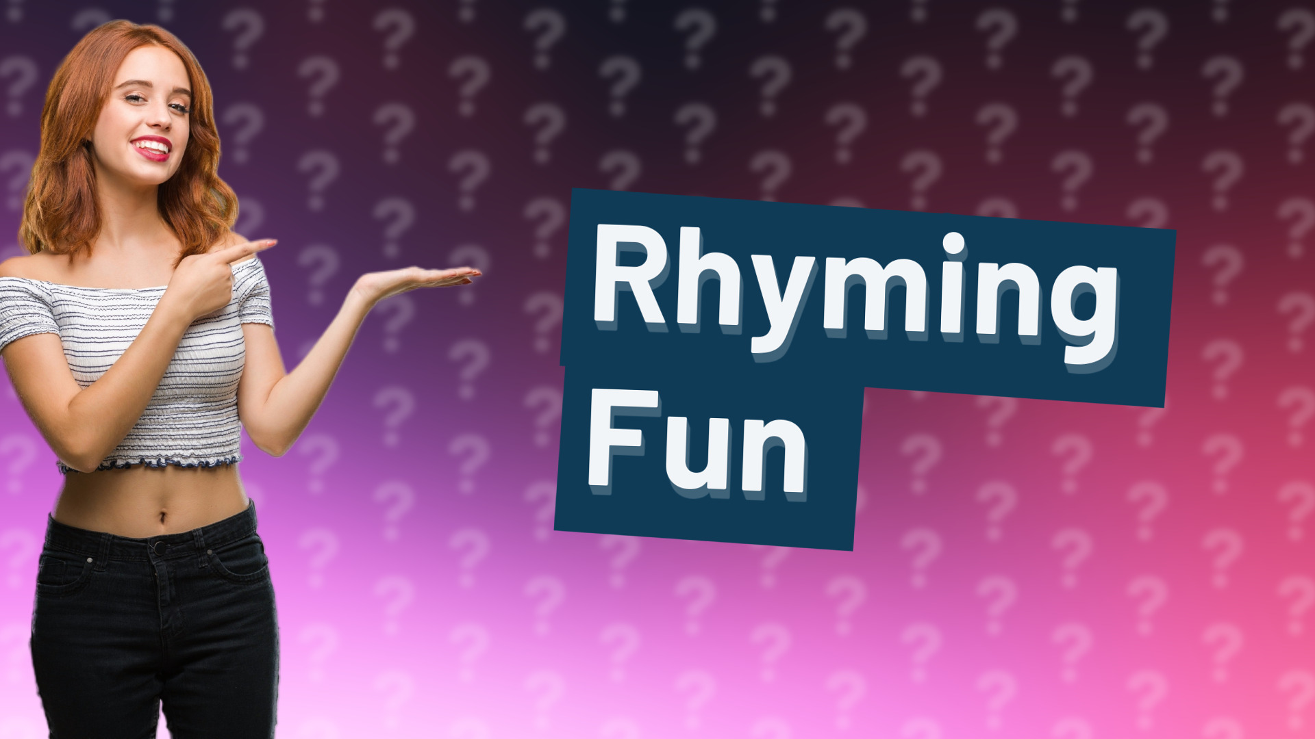 Rhyming Fun