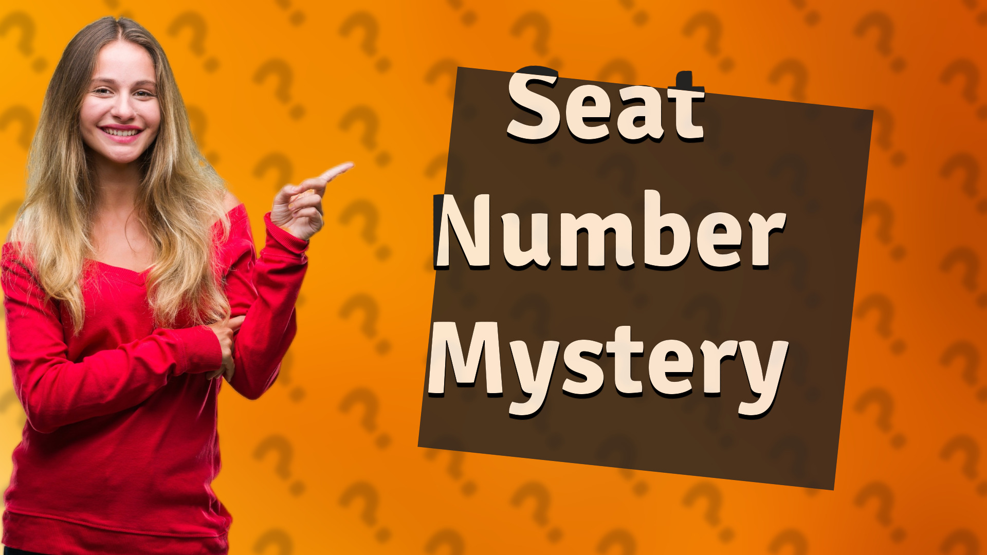 Seat Number Mystery