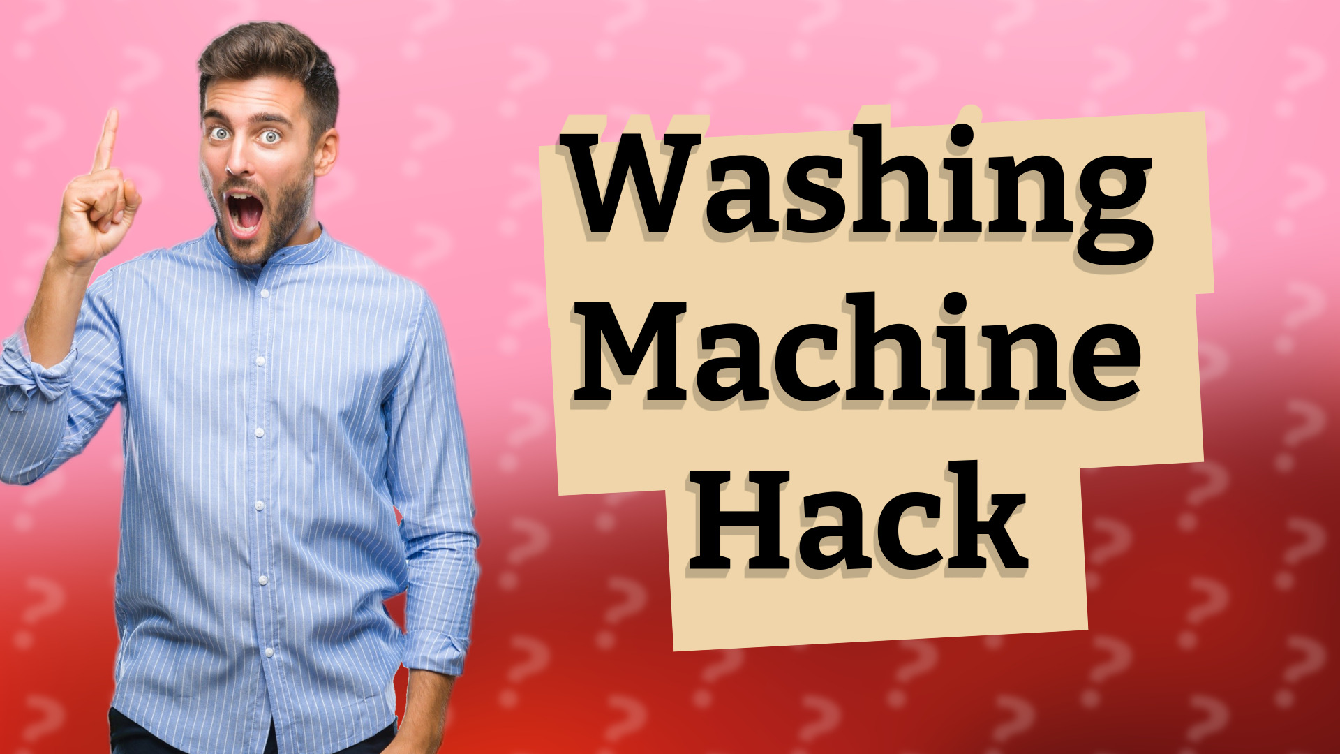 Washing Machine Hack