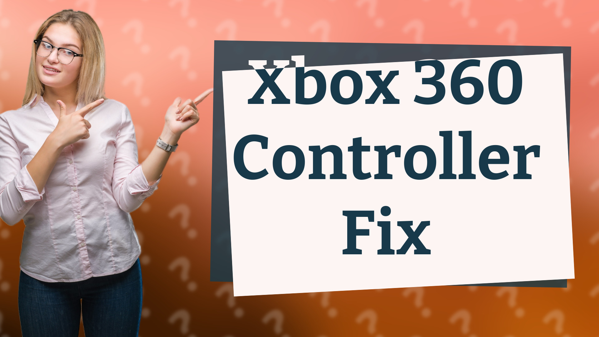 Xbox 360 Controller Fix