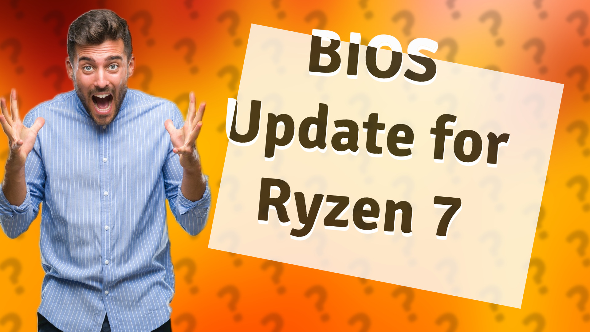 BIOS Update for Ryzen 7