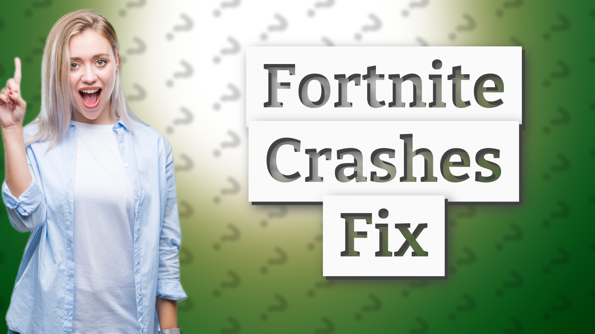 Fortnite Crashes Fix