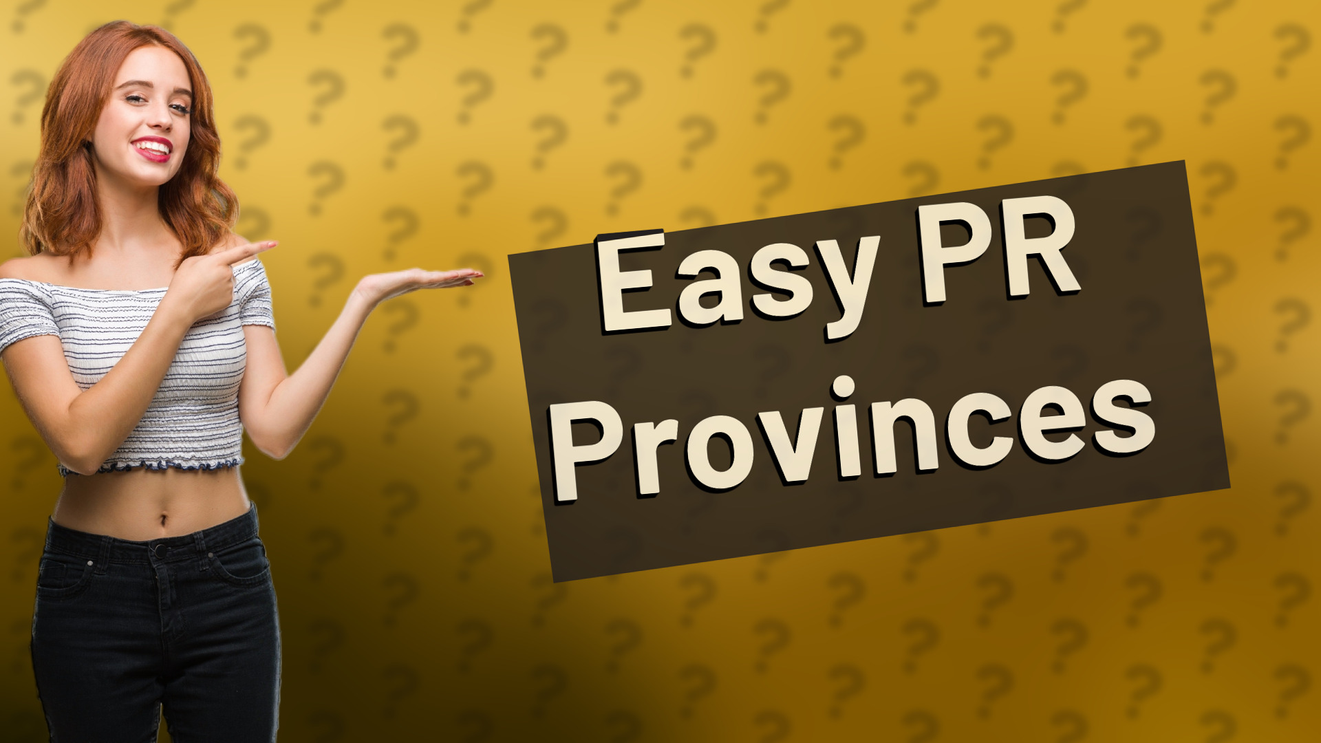 Easy PR Provinces