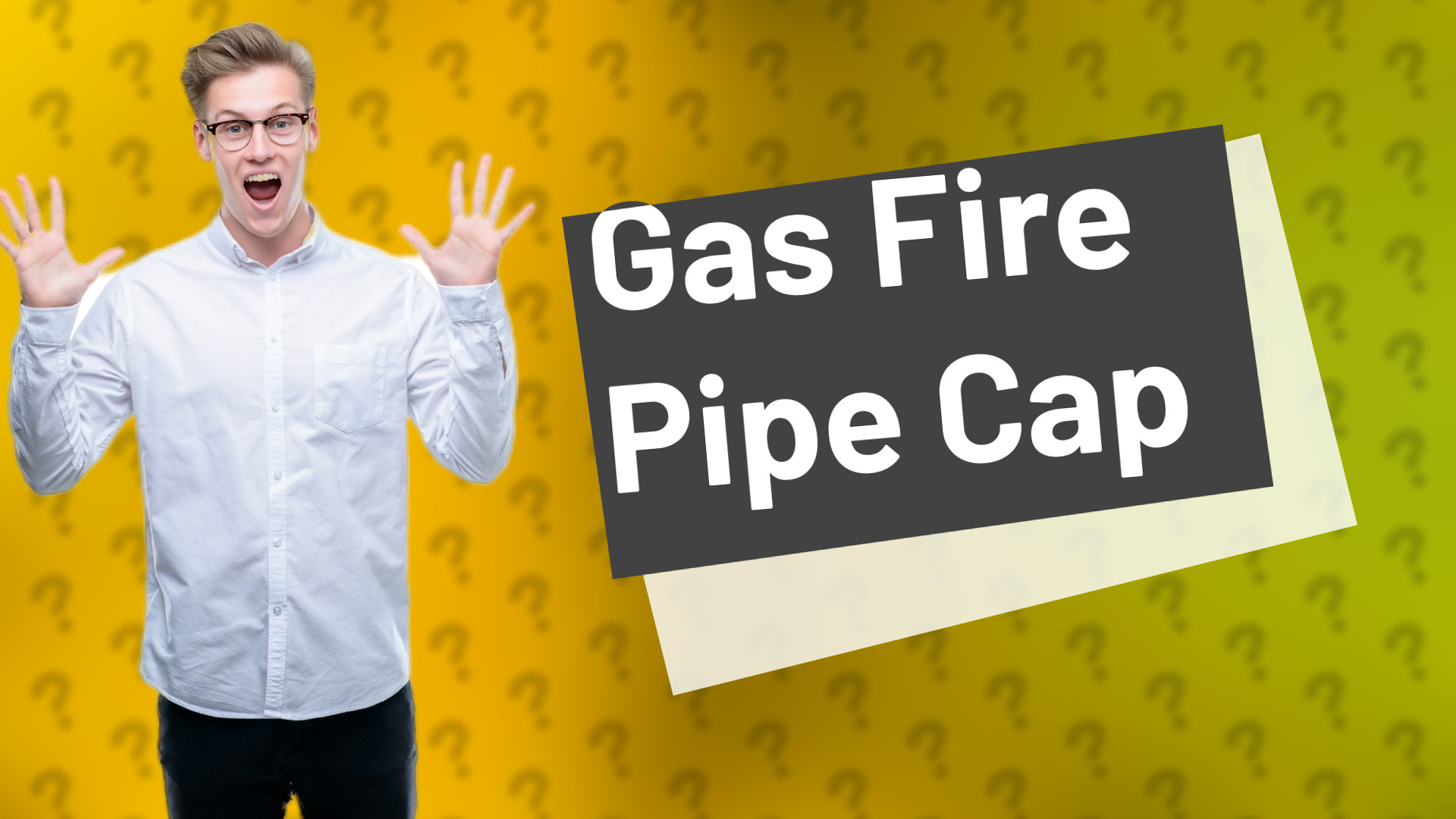 Gas Fire Pipe Cap