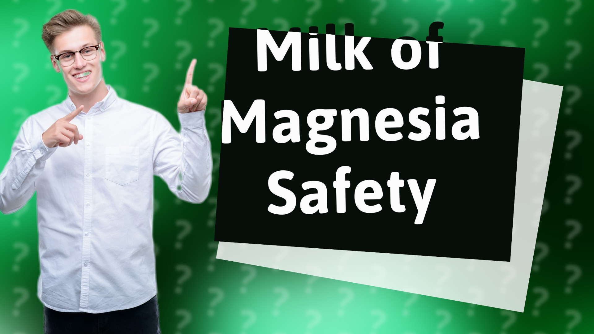 Milk of Magnesia Safety