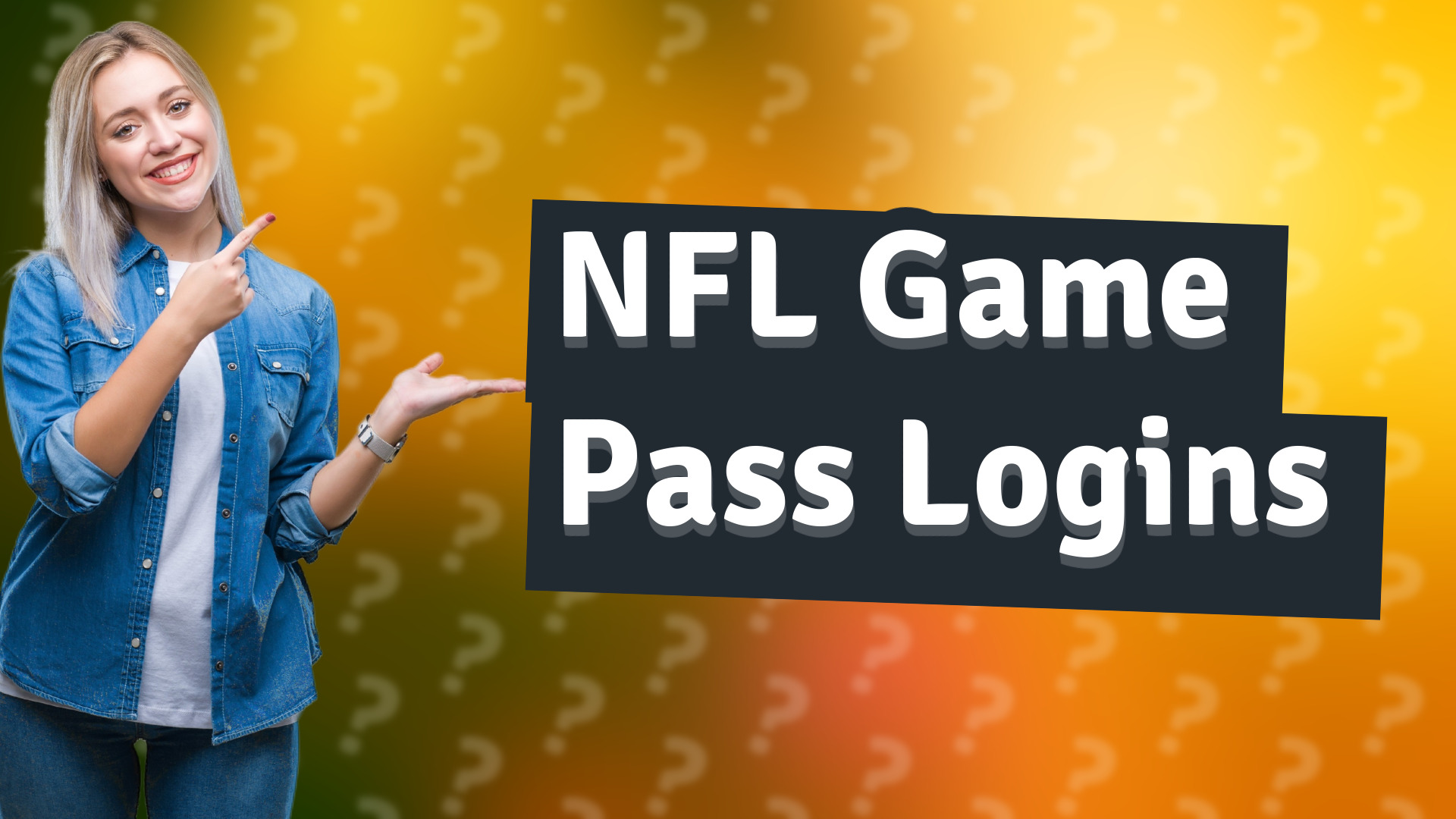 NFL Game Pass Logins