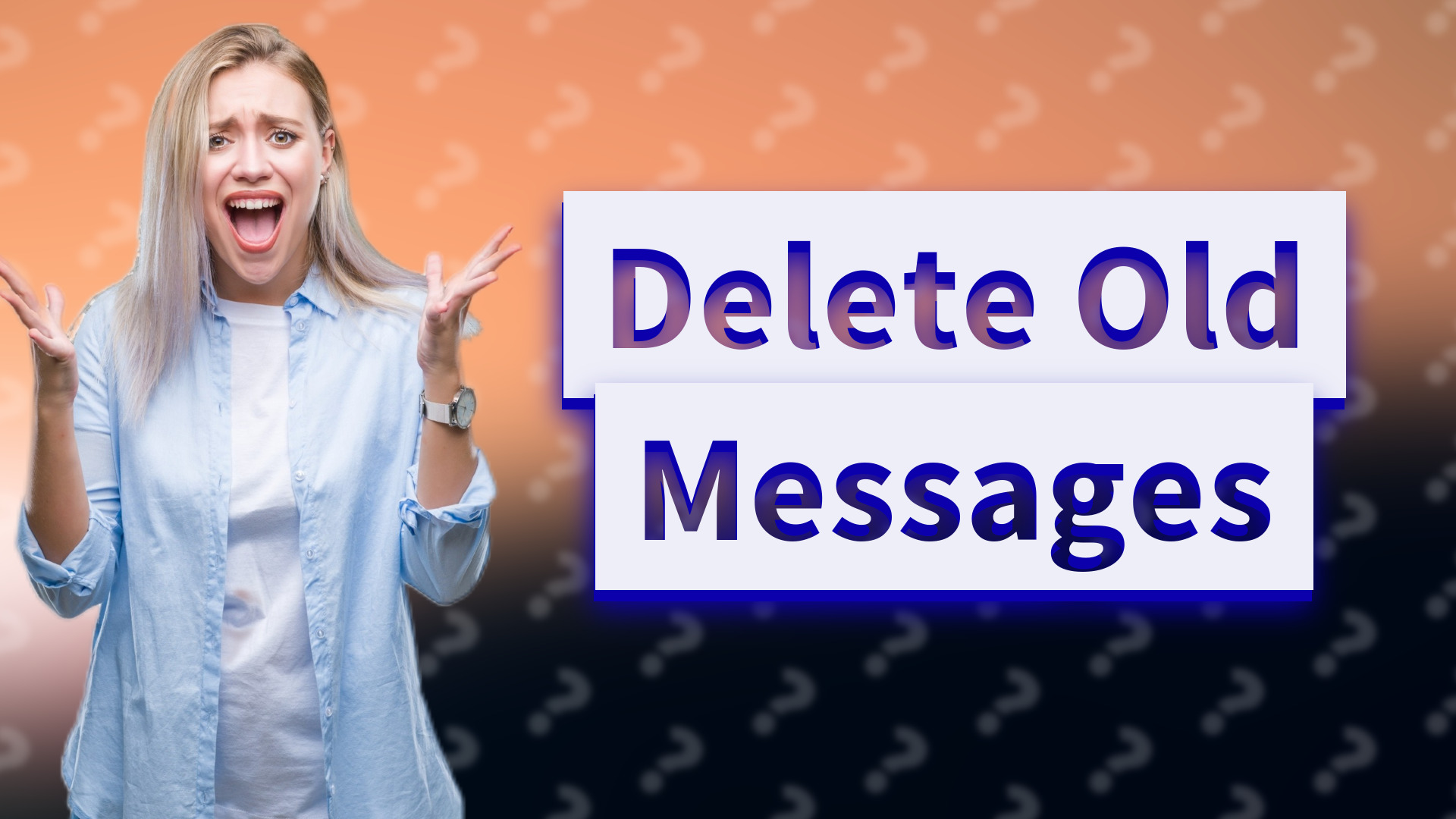 Delete Old Messages