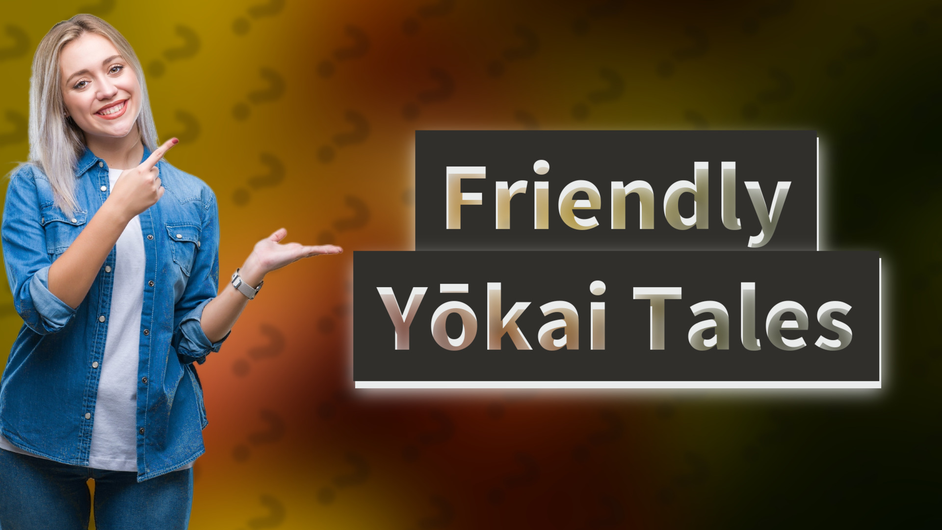 Friendly Yōkai Tales