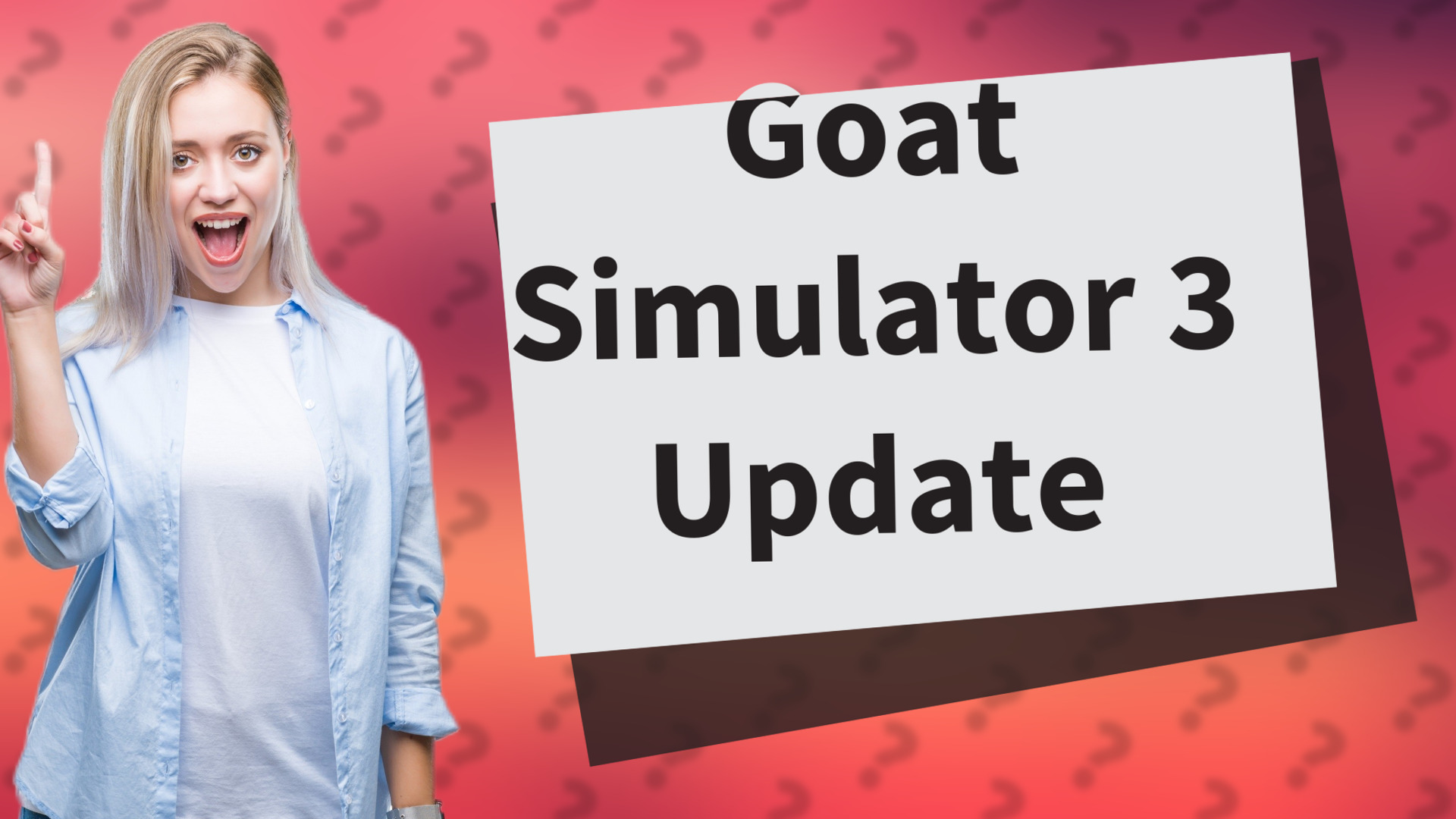 Goat Simulator 3 Update