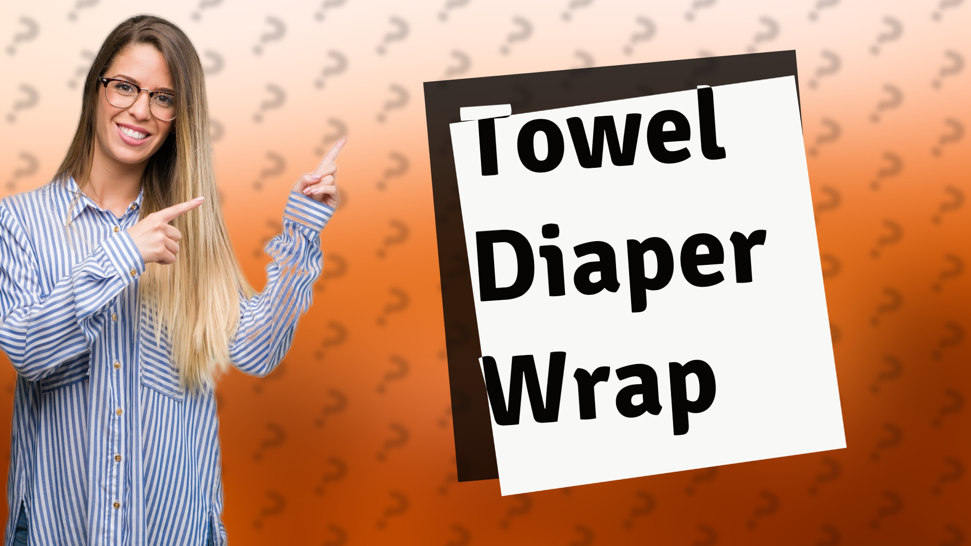 Towel Diaper Wrap