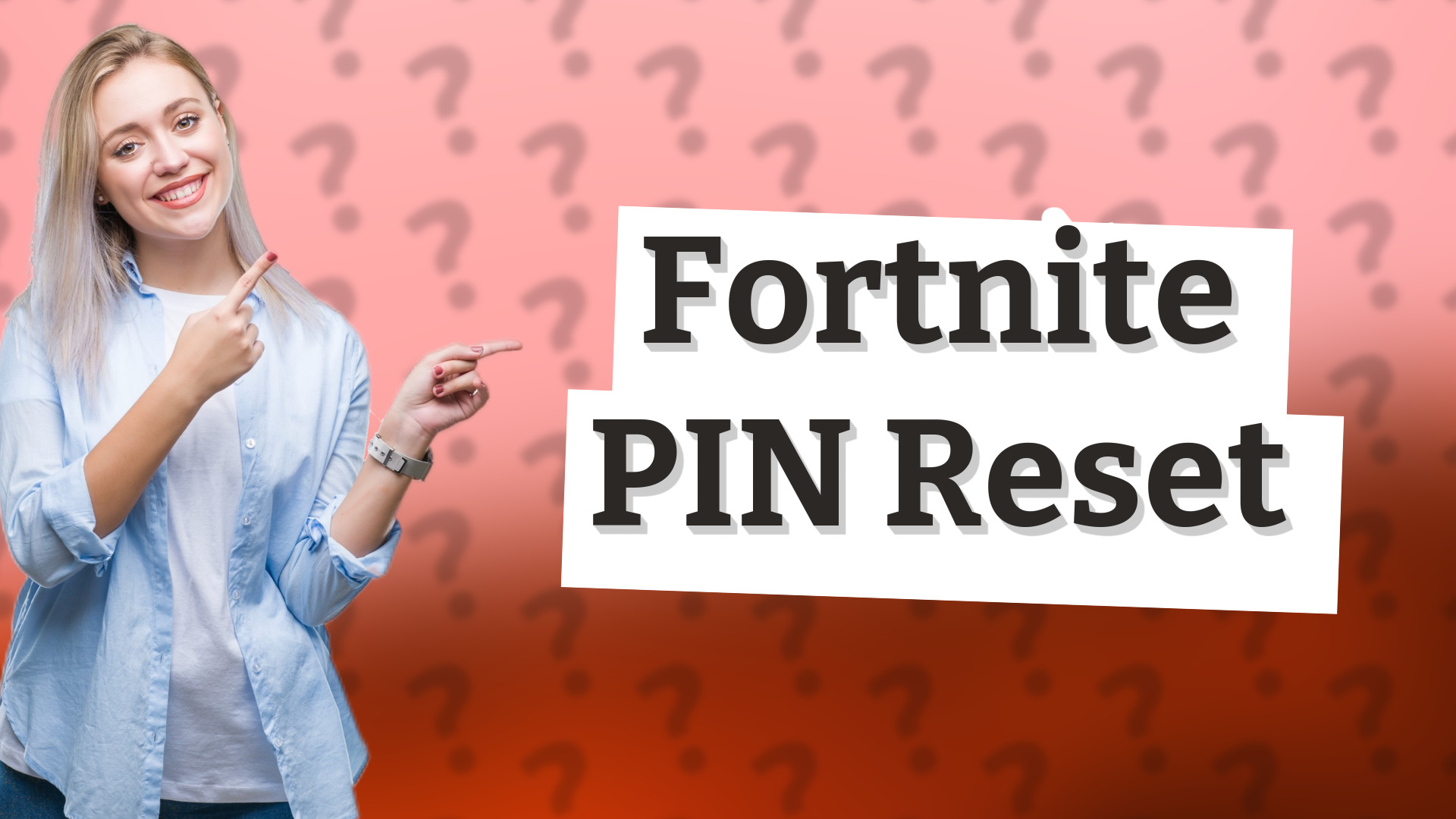Fortnite PIN Reset