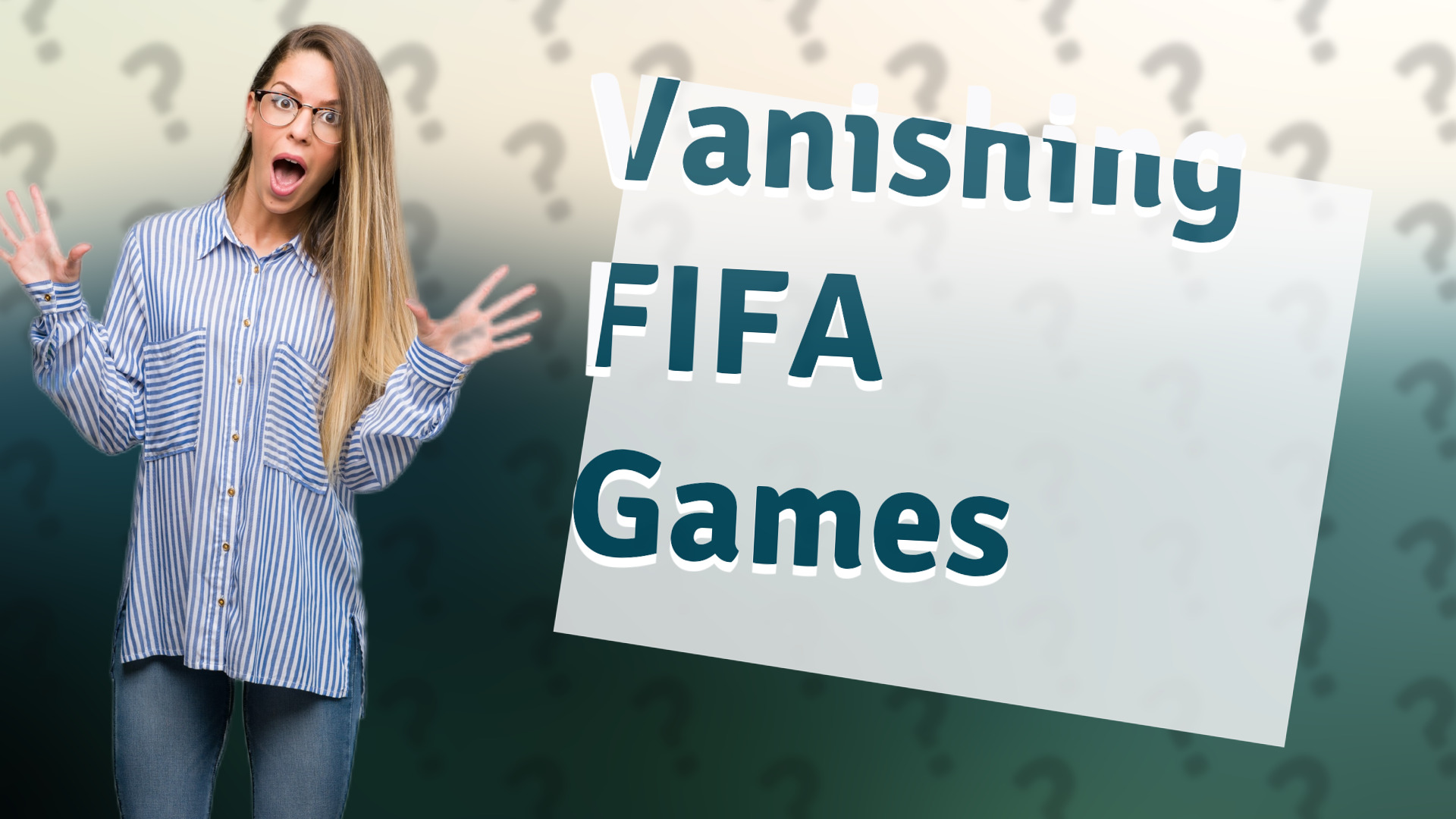 Vanishing FIFA Games