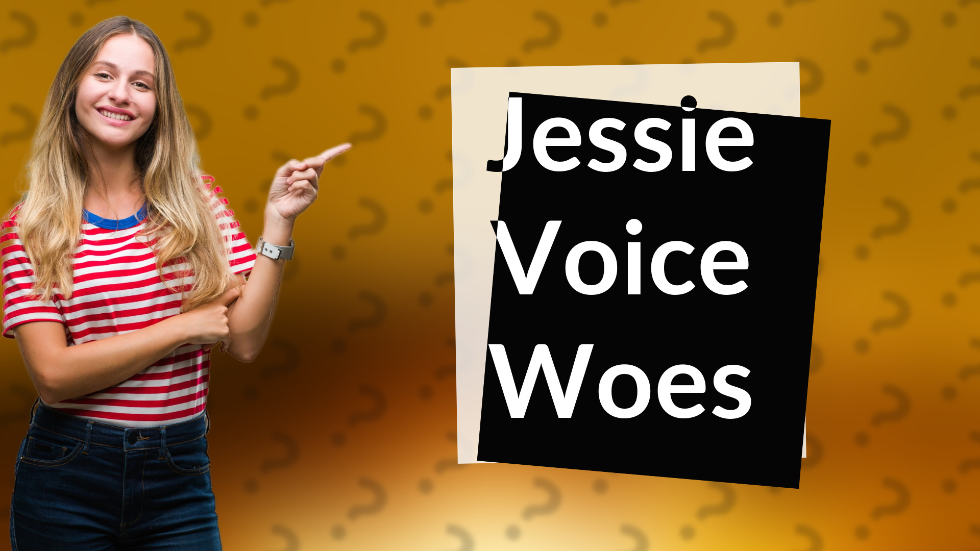 Jessie Voice Woes