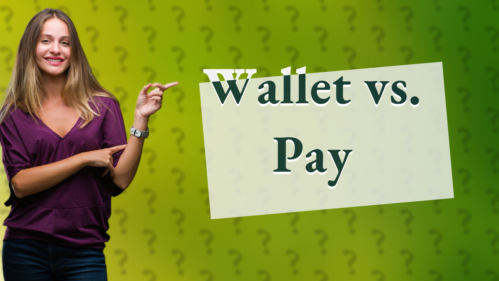 Wallet vs. Pay