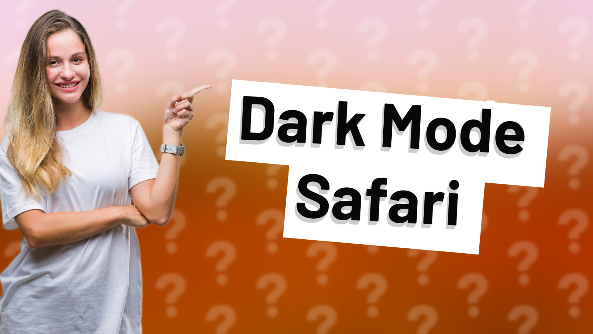 Dark Mode Safari