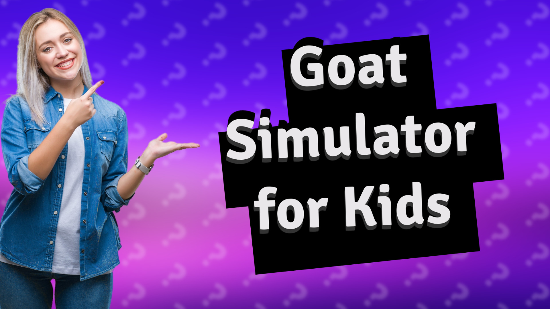 Goat Simulator for Kids
