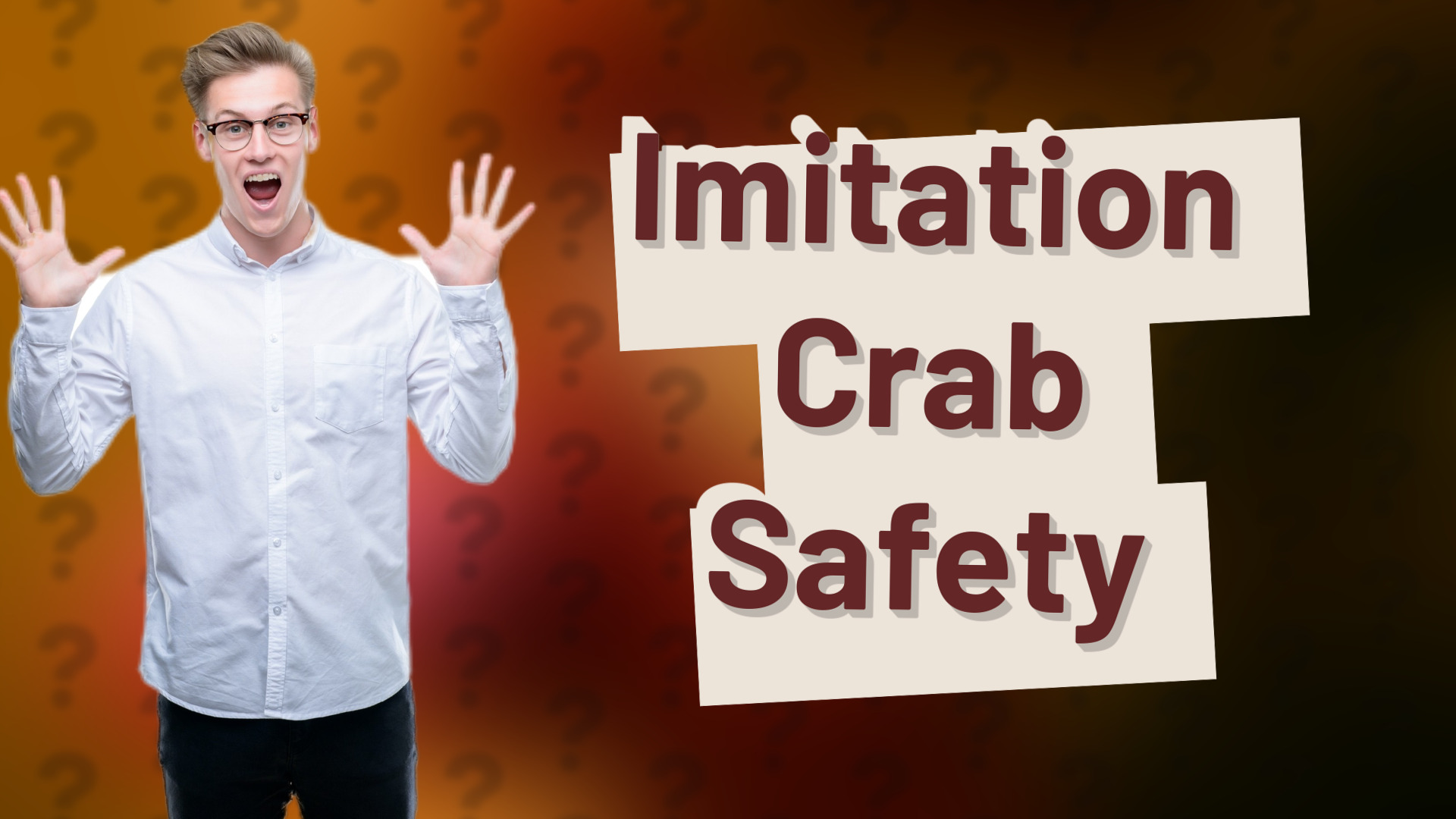 Imitation Crab Safety