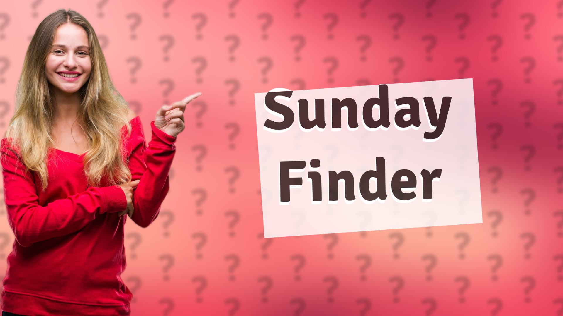 Sunday Finder