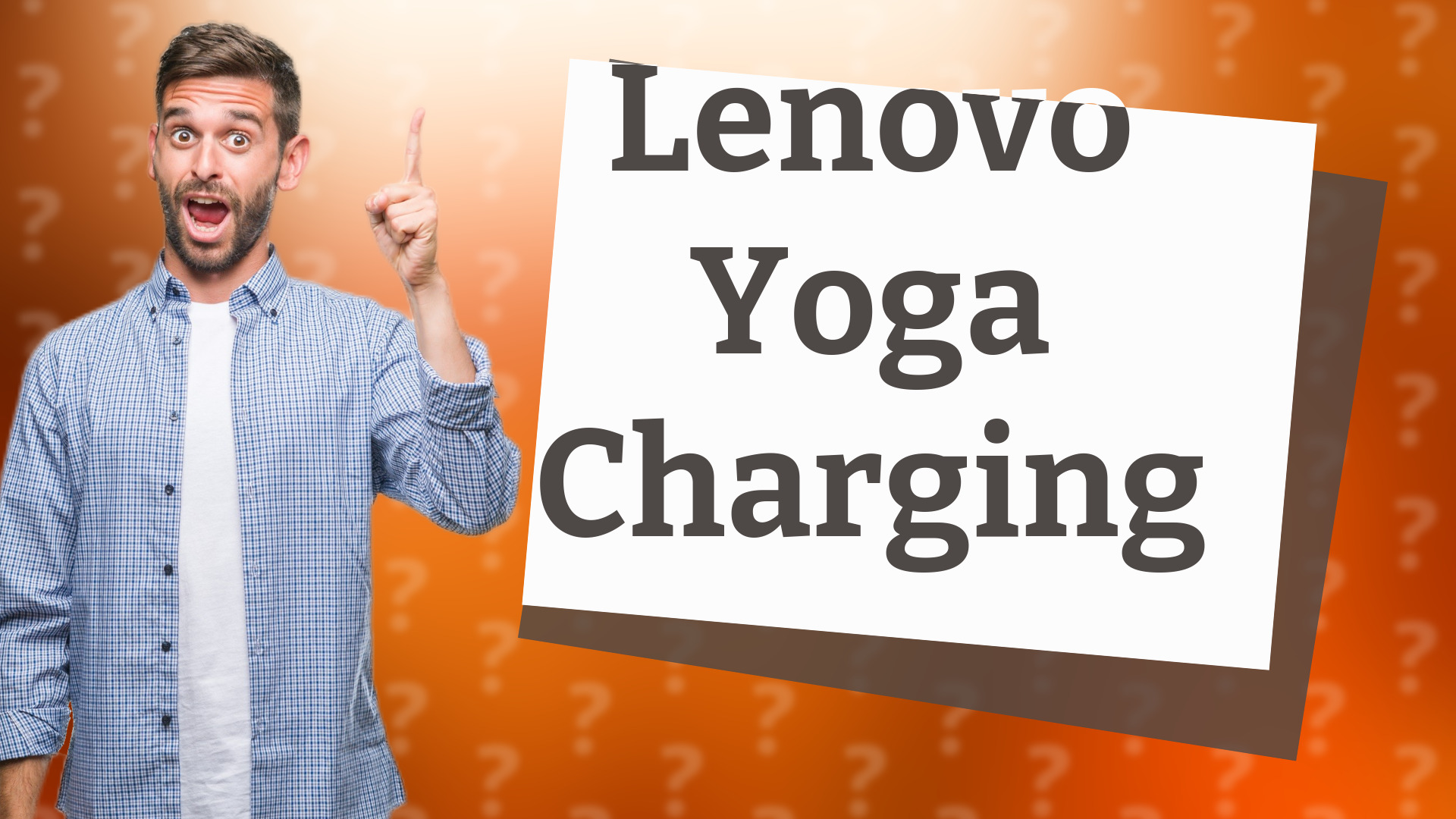 Lenovo Yoga Charging