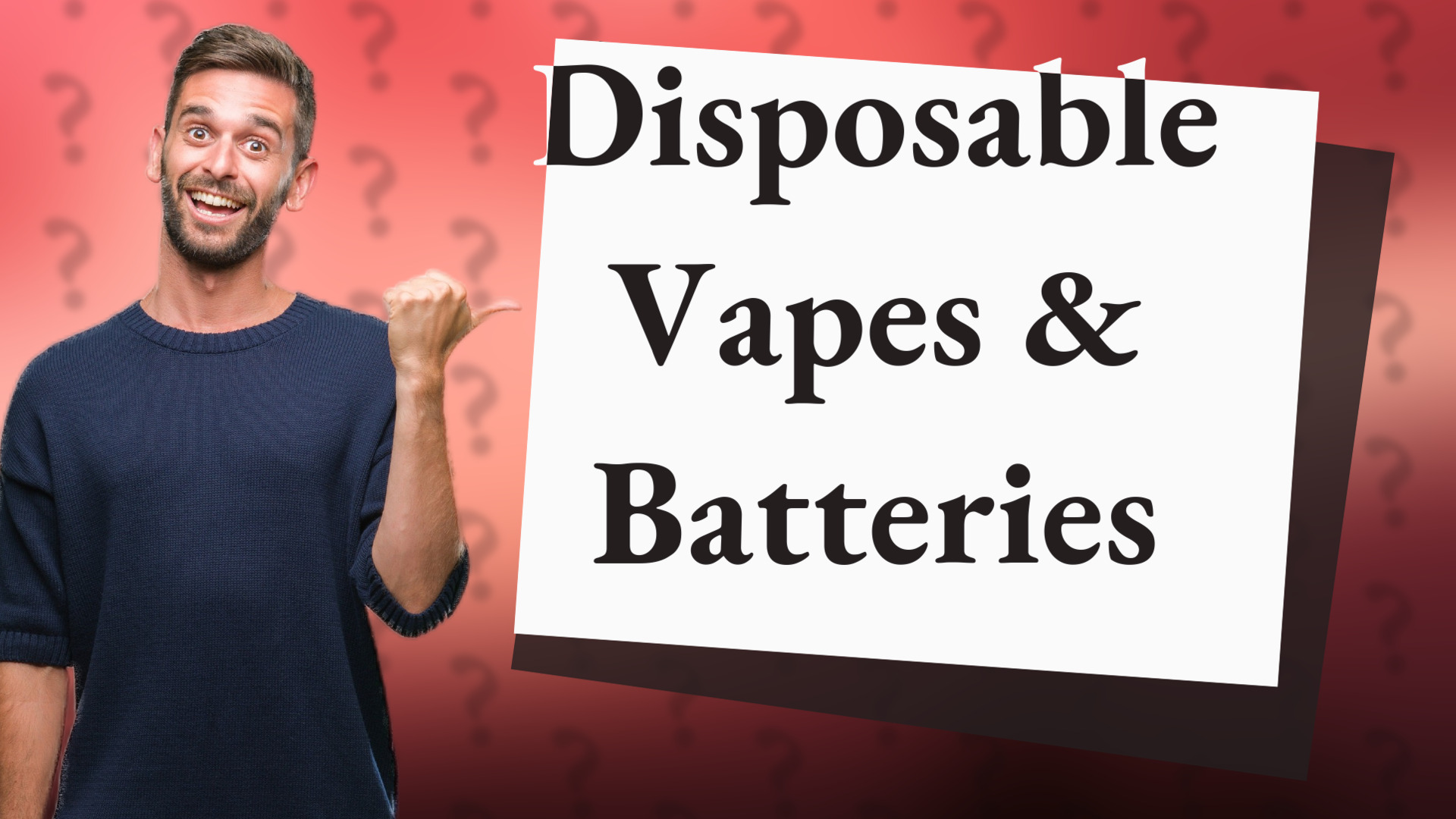 Disposable Vapes & Batteries