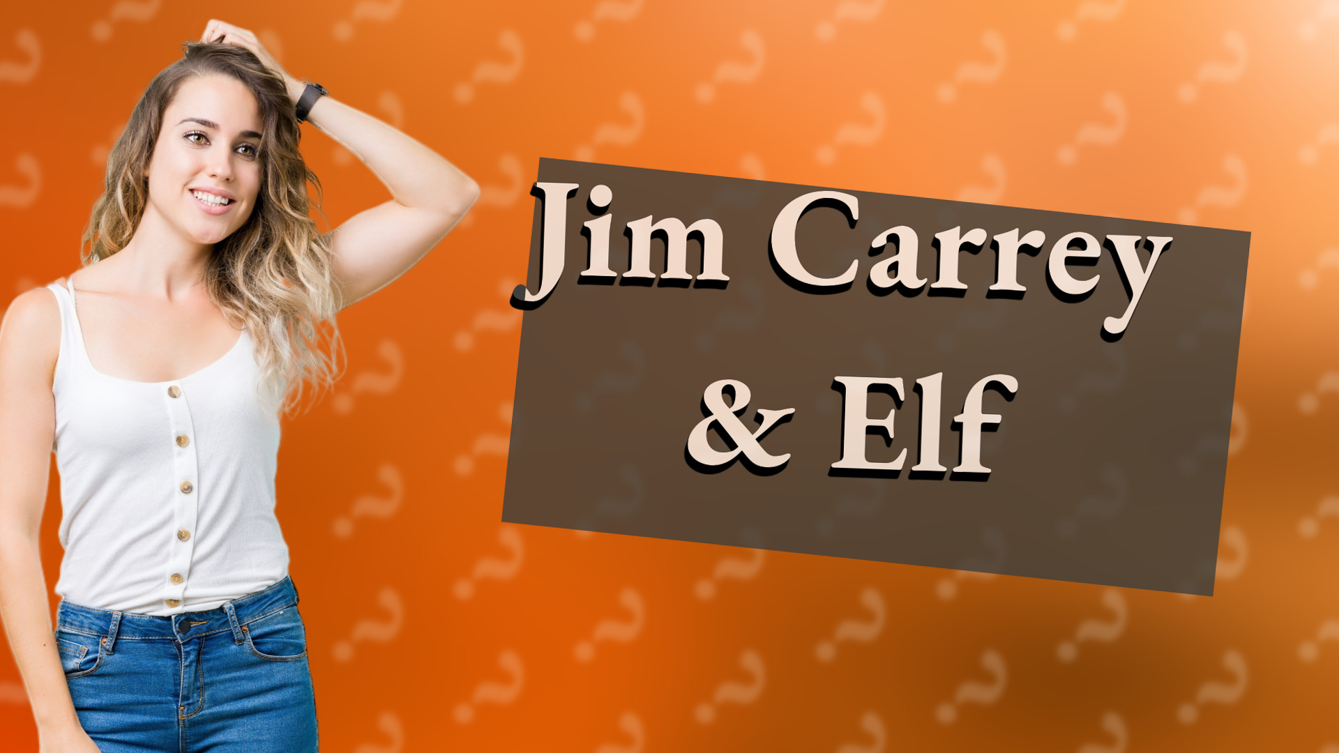 Jim Carrey & Elf