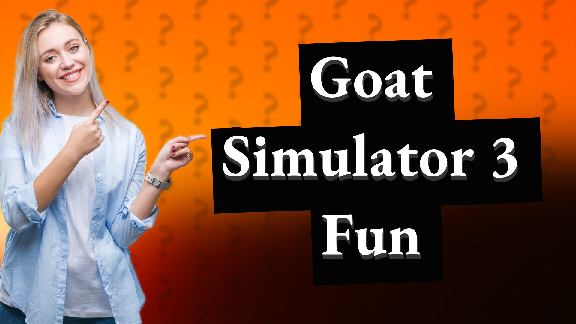 Goat Simulator 3 Fun