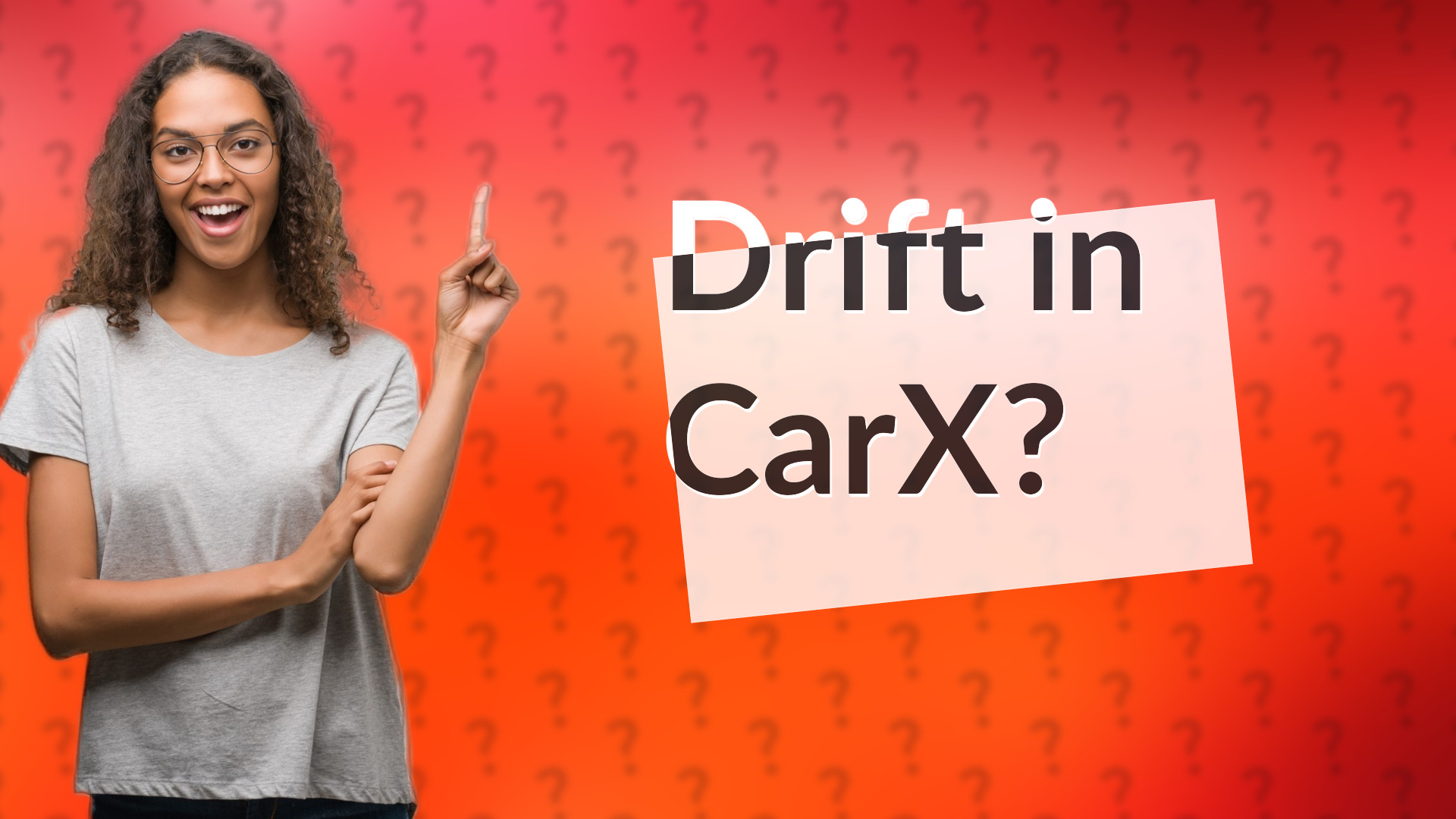 Drift in CarX?