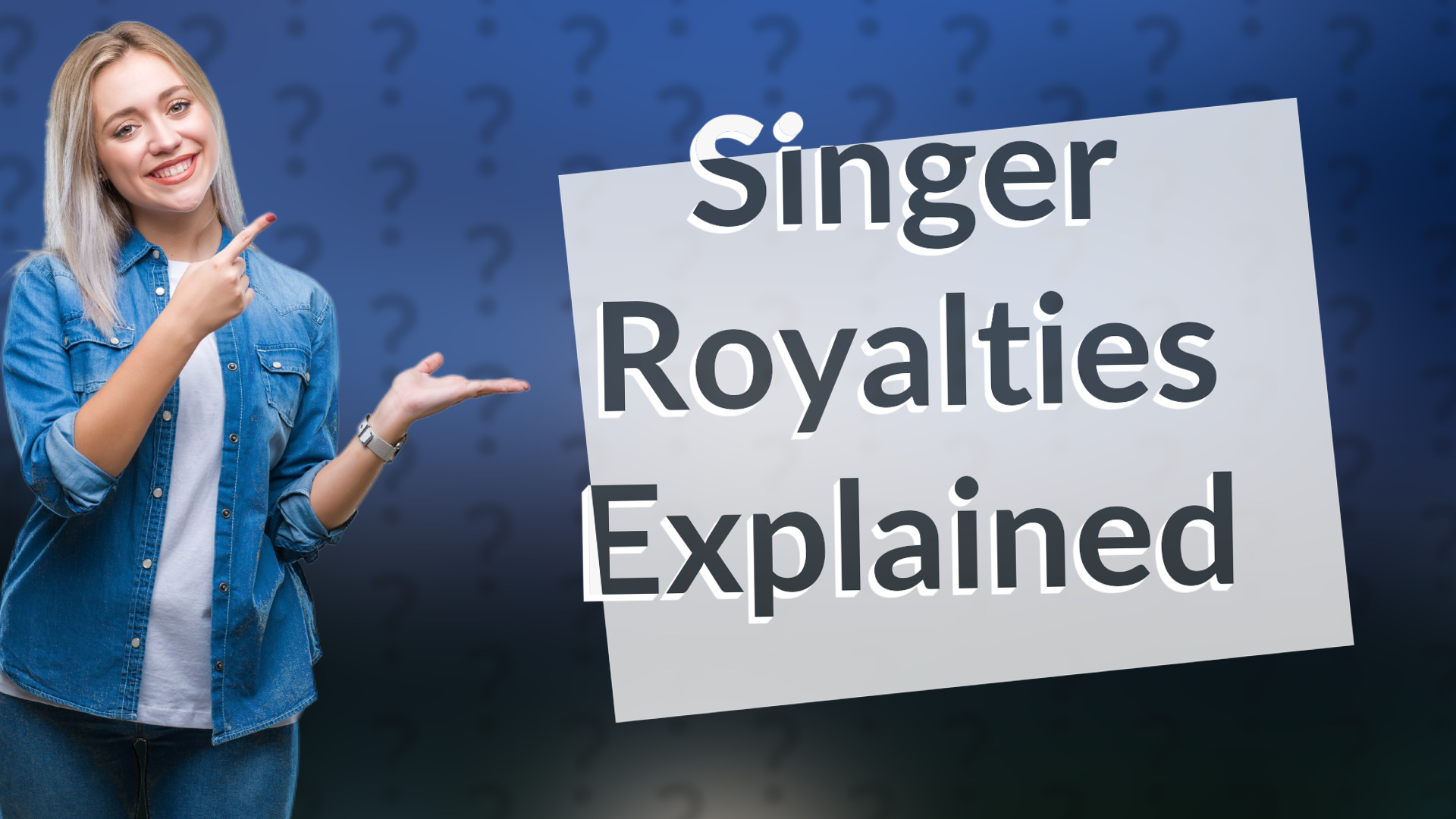 Singer Royalties Explained