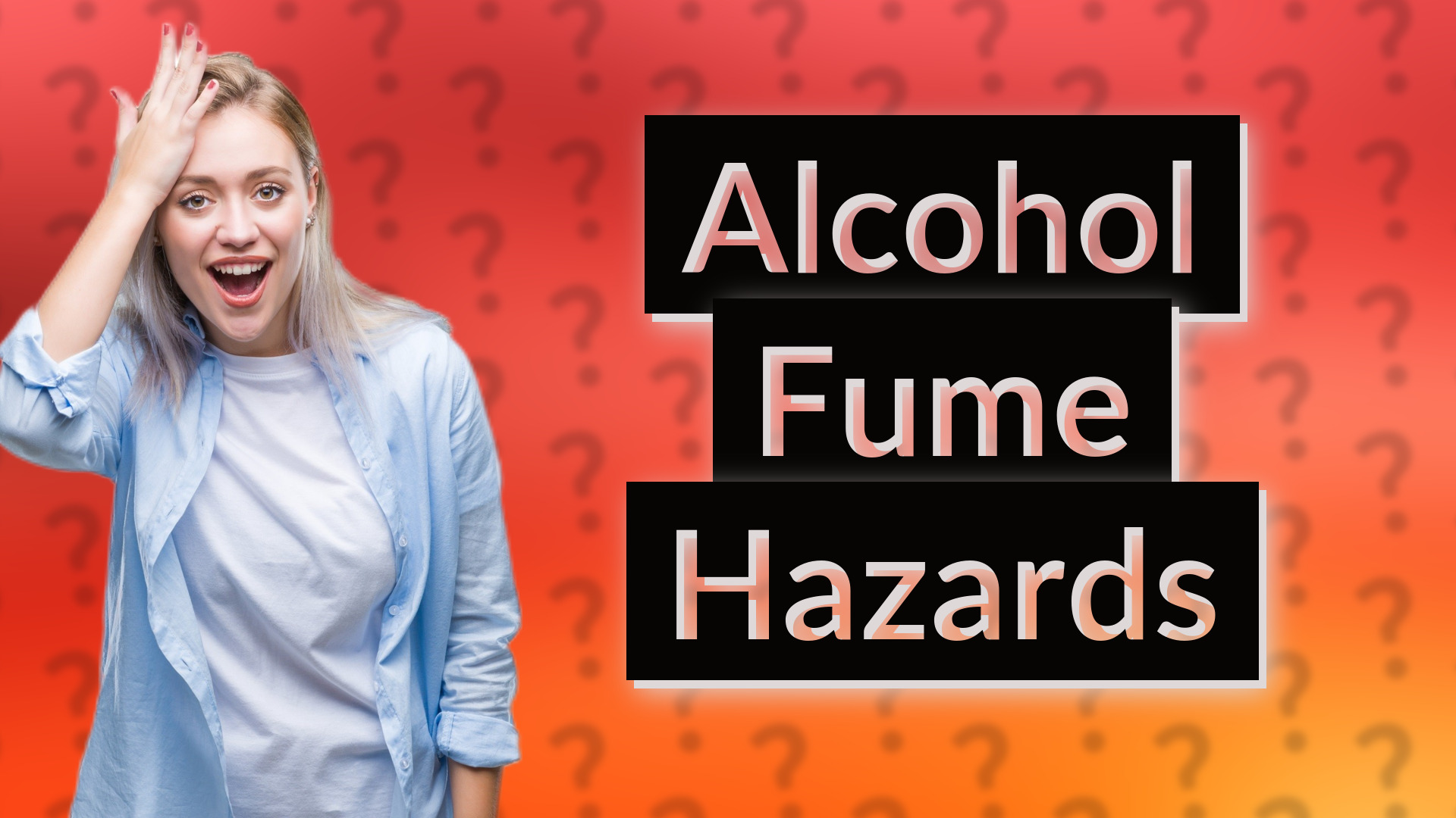 Alcohol Fume Hazards