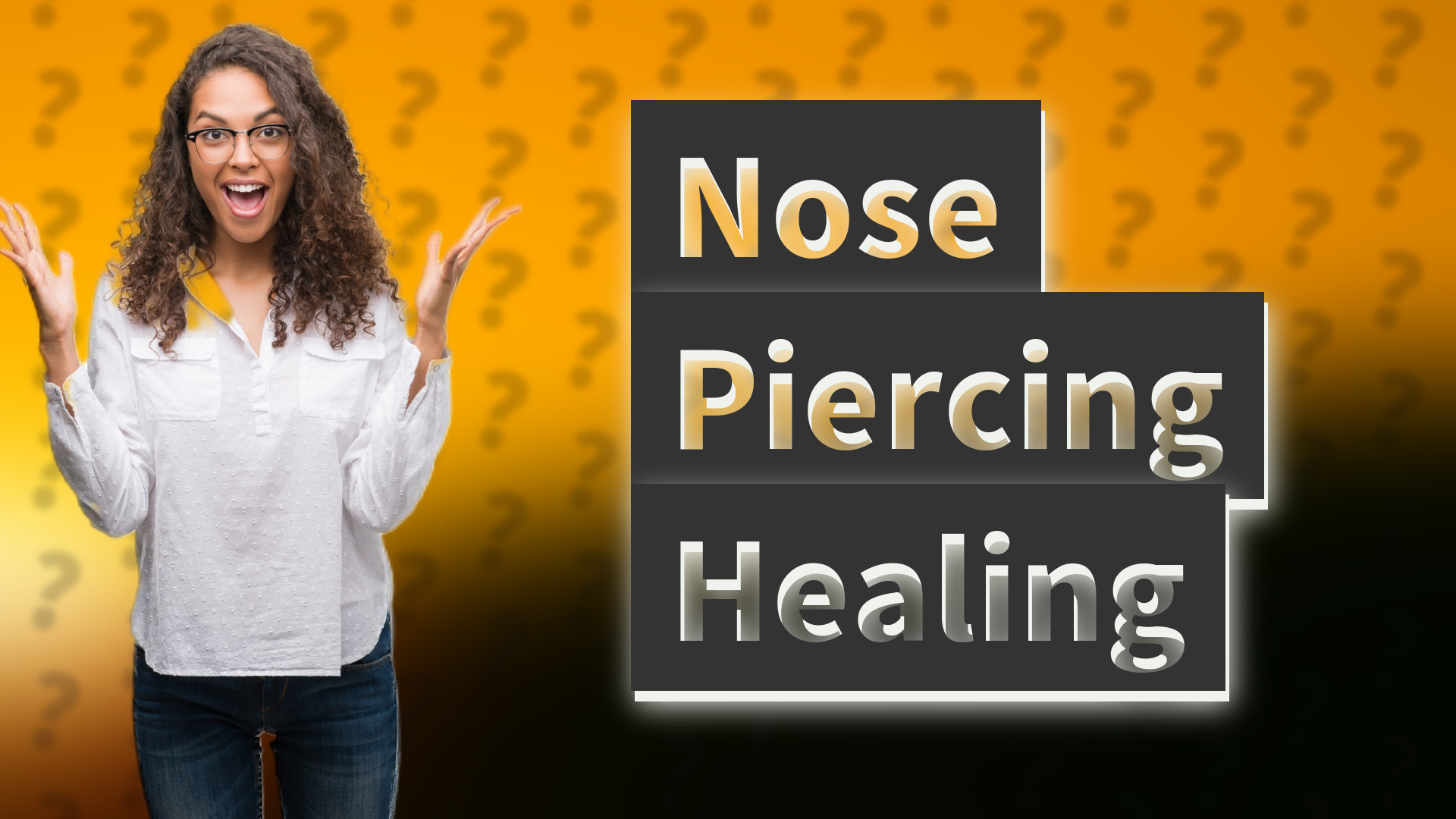 Nose Piercing Healing