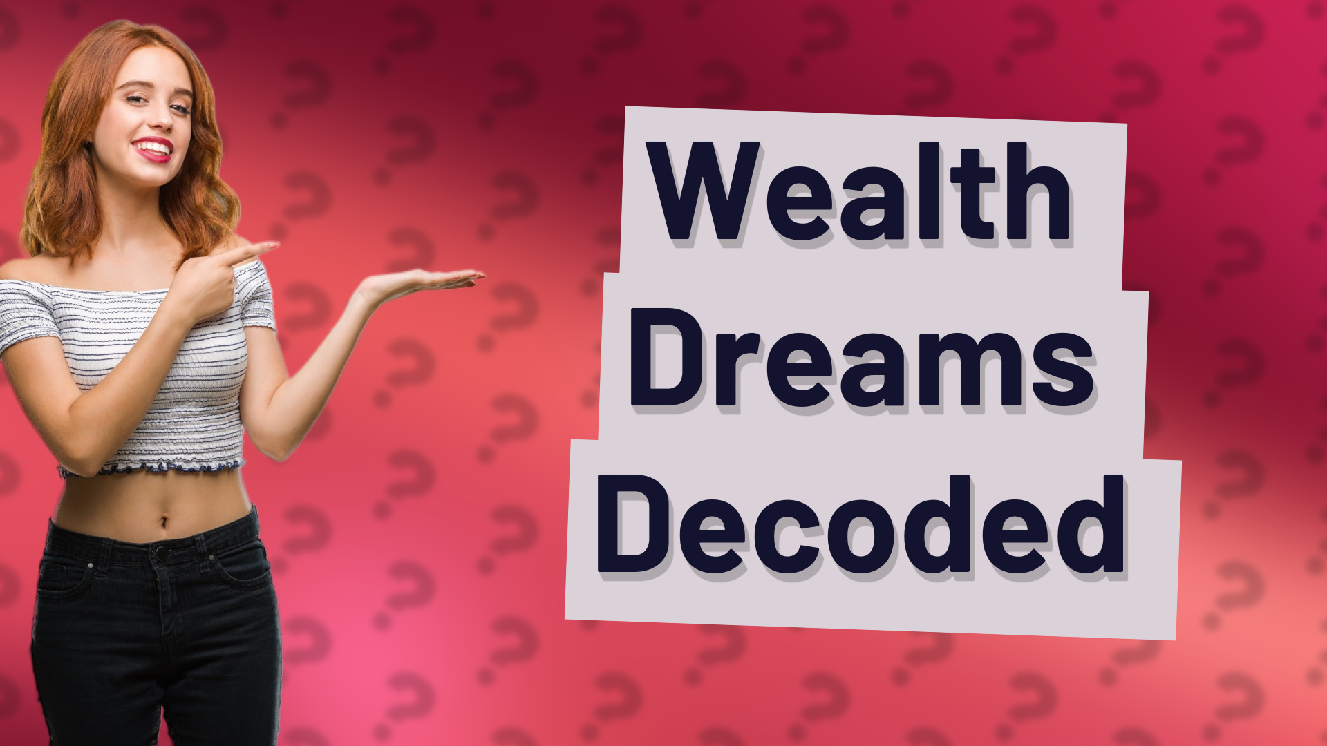 Wealth Dreams Decoded