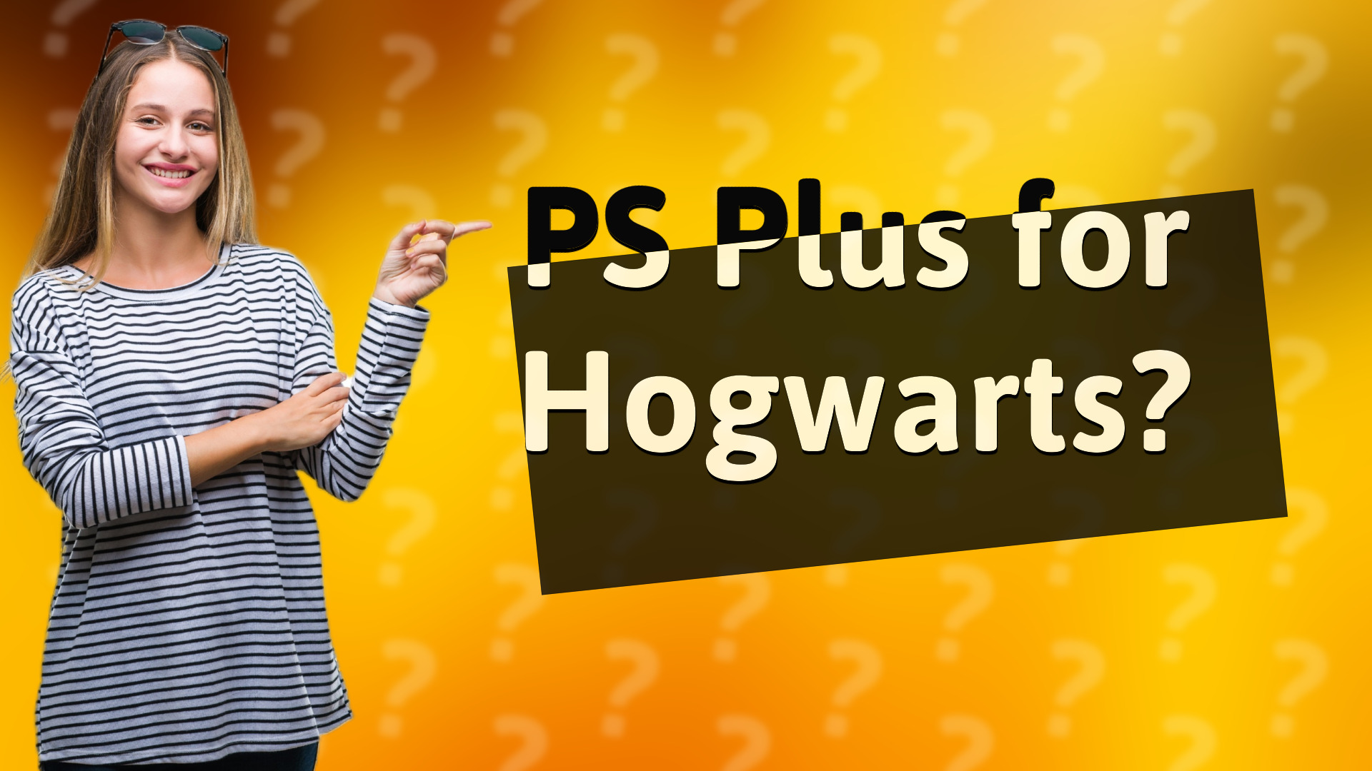 PS Plus for Hogwarts?