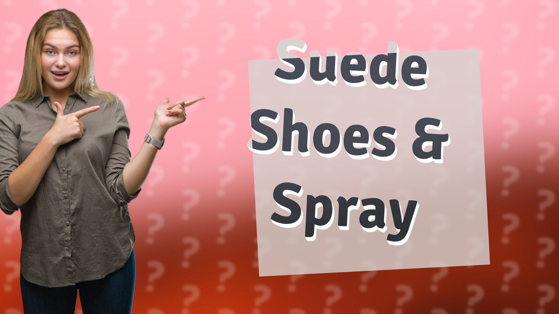 Suede Shoes & Spray